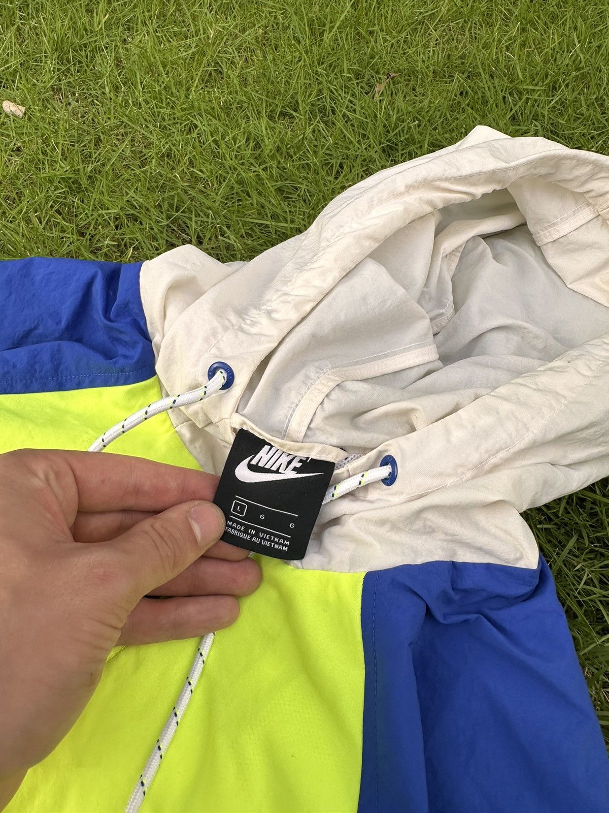Nike × Vintage NIKE VINTAGE BASIC LOGO STREETWEAR LIGHT JACKET Size US L / EU 52-54 / 3 - 6 Thumbnail
