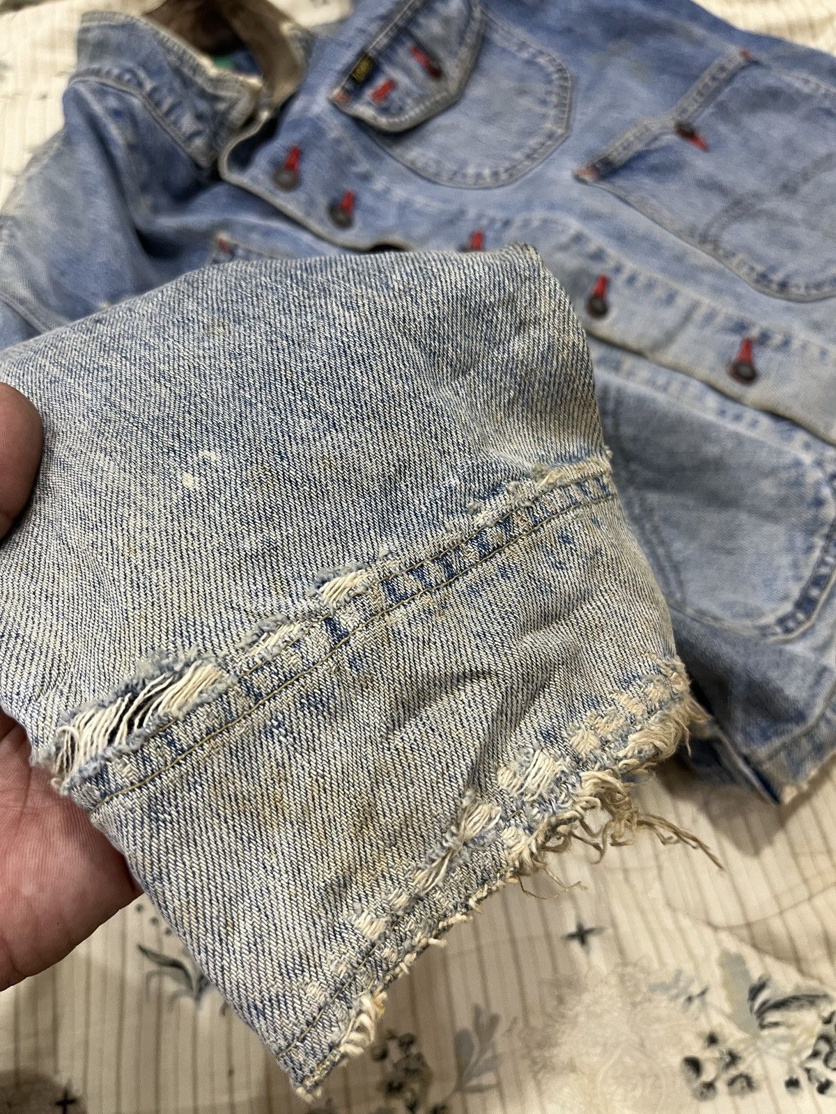 Lee (Zzzz)🔥🔥RARE VINTAGE 70’S LEE DENIM JACKET Size US M / EU 48-50 / 2 - 19 Thumbnail
