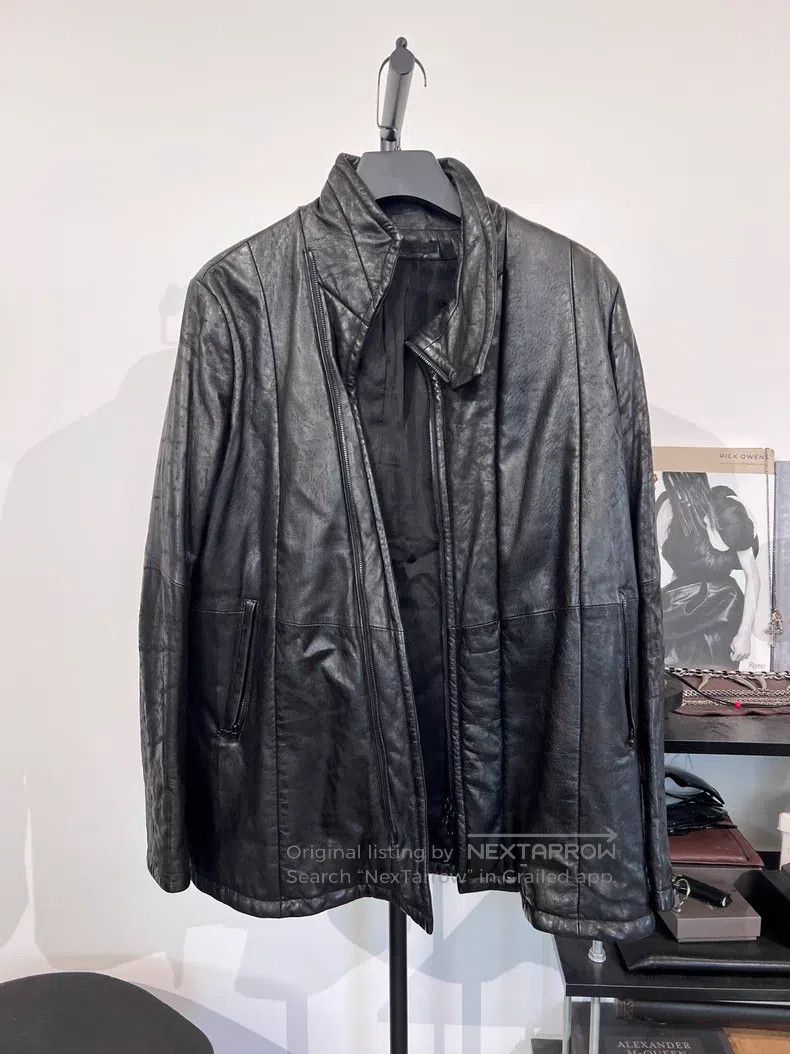 Julius Julius Sheepskin Quilted Leather Jacket Size US M / EU 48-50 / 2 - 1 Thumbnail