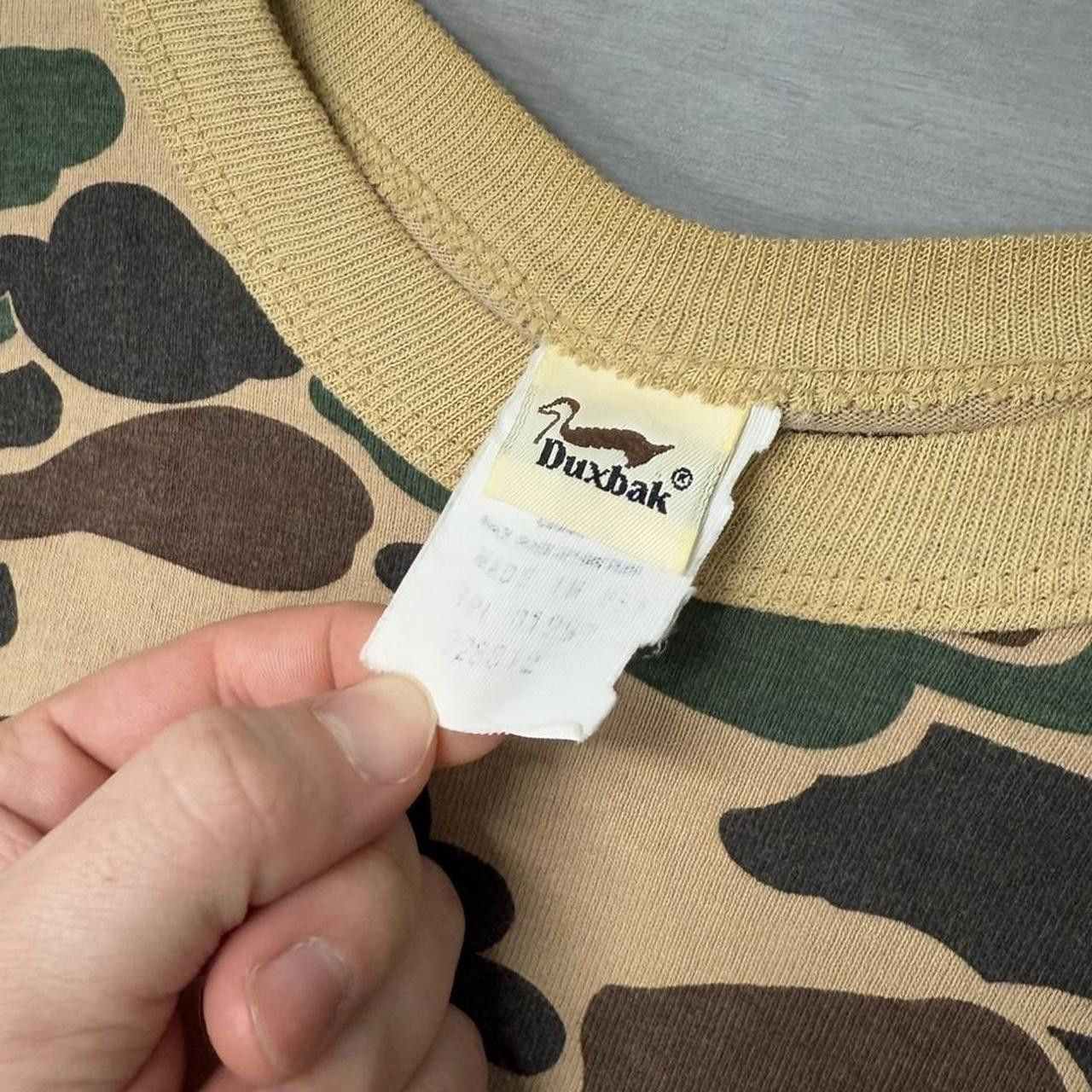 Vintage Vintage Duxbak Duck Camo Frocket Long Sleeve Shirt Large Size US L / EU 52-54 / 3 - 3 Thumbnail