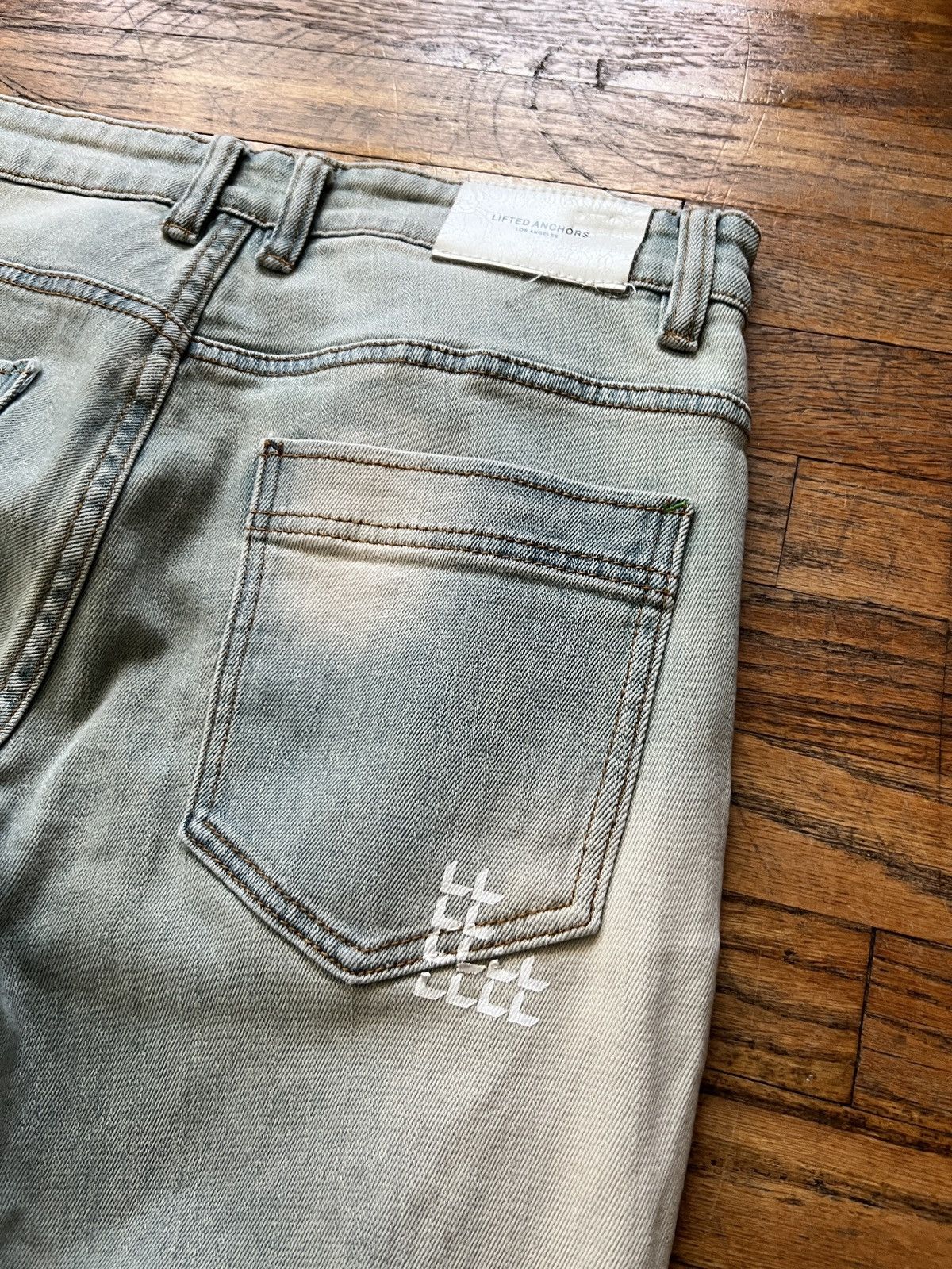 Lifted Anchors Lifted Anchors Vintage Wash denim Size US 30 / EU 46 - 5 Thumbnail