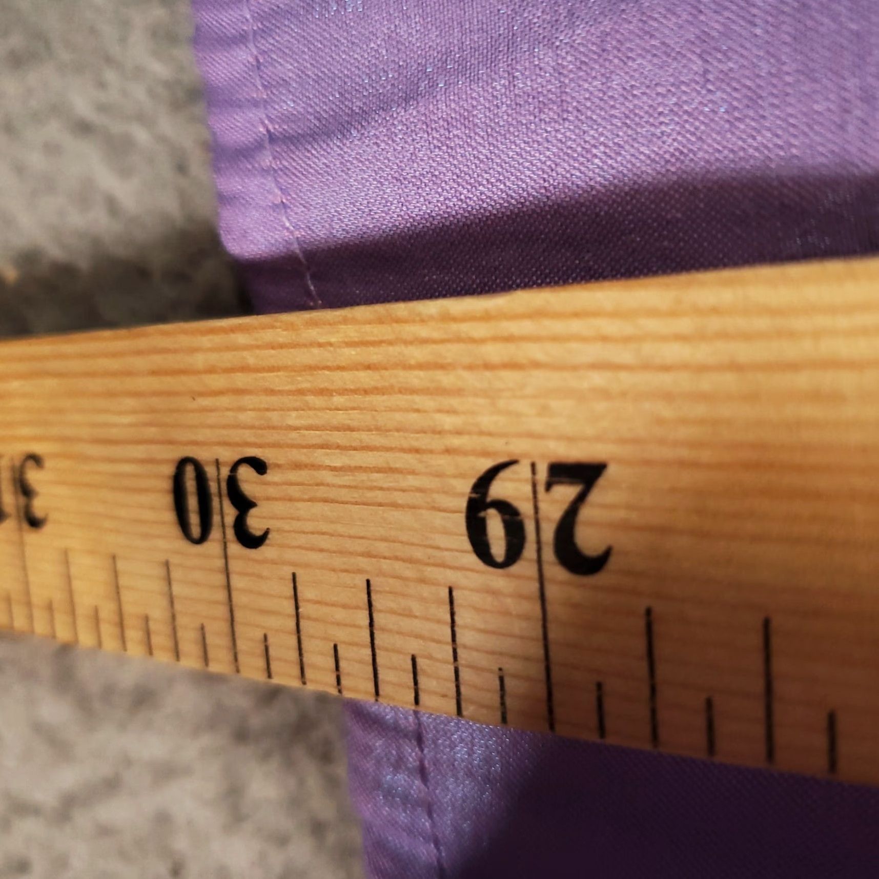 Shein SheIn Curve Blouse 4XL Womens Tunic Lavender Iridescent Button Up Collared Long Sleeve Classic/Fitted Sleeve Polyester, Viscose Purple 4XL Plus Size Size XXL / US 16-18 / IT 52-54 - 6 Thumbnail