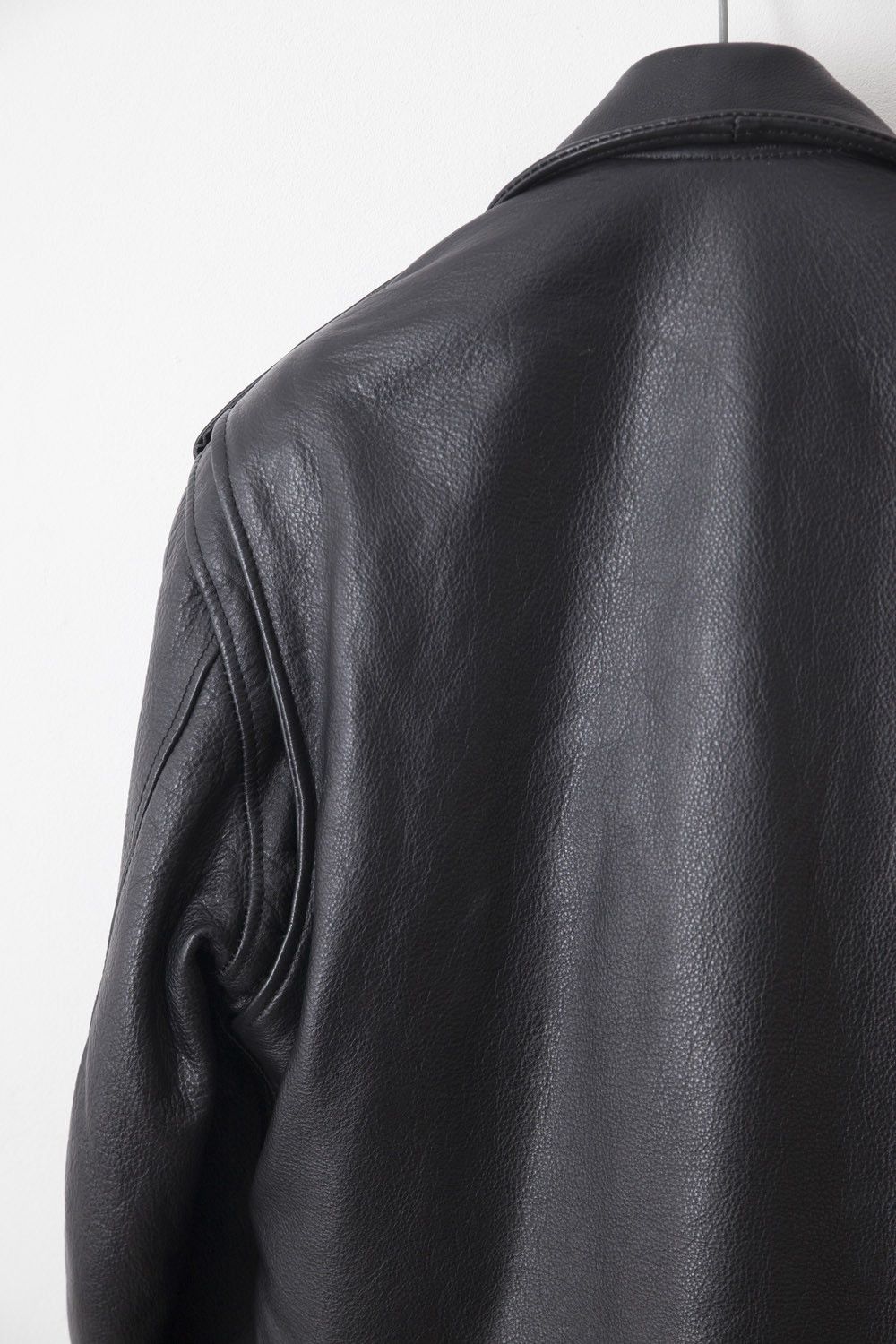 Vintage Vintage 1990's black leather perfecto jacket Size US M / EU 48-50 / 2 - 4 Thumbnail