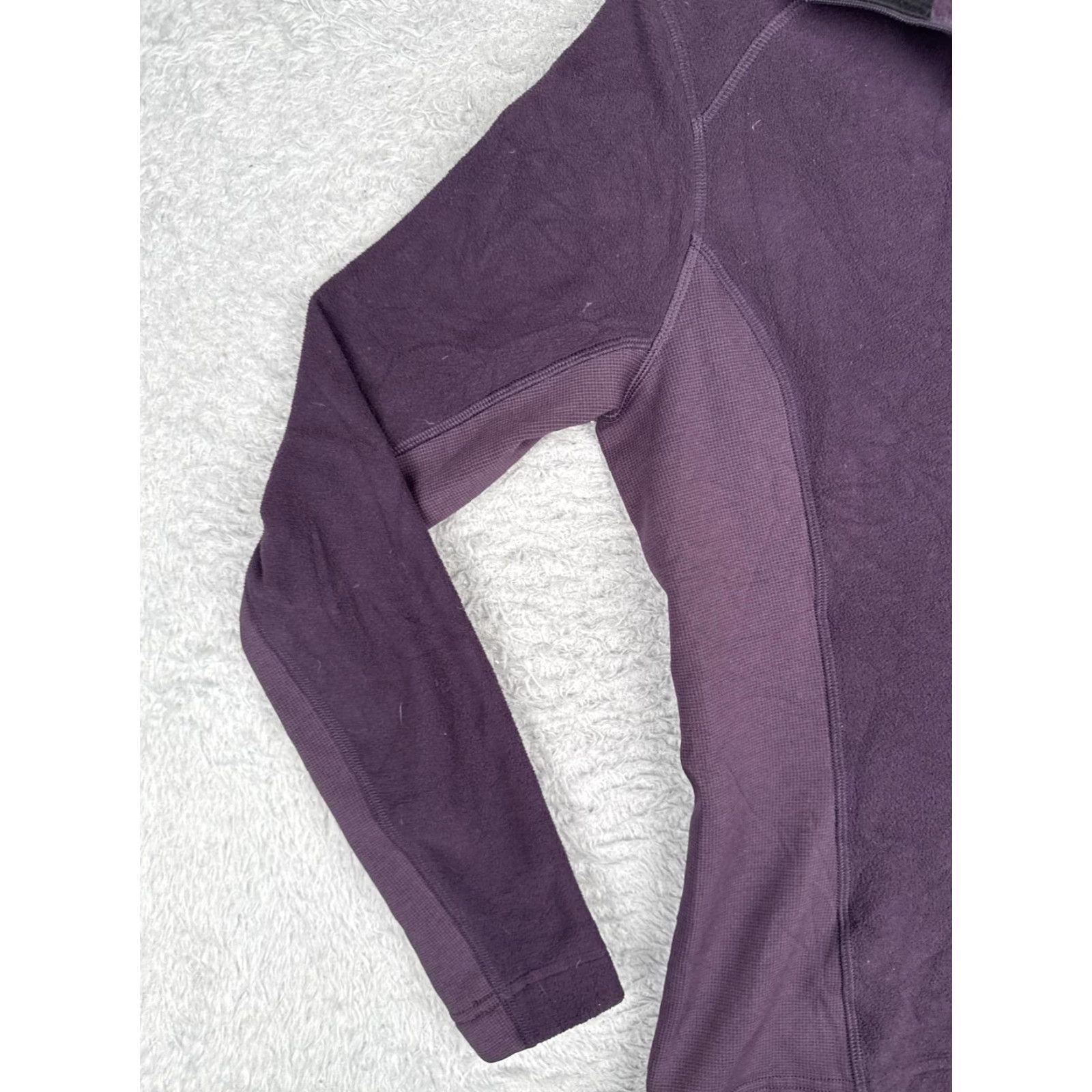Mountain Hardwear Mountain Hard Wear Pullover Womens Small Purple Fleece 1/4 Zip Hiking Outdoor Size S / US 4 / IT 40 - 3 Thumbnail