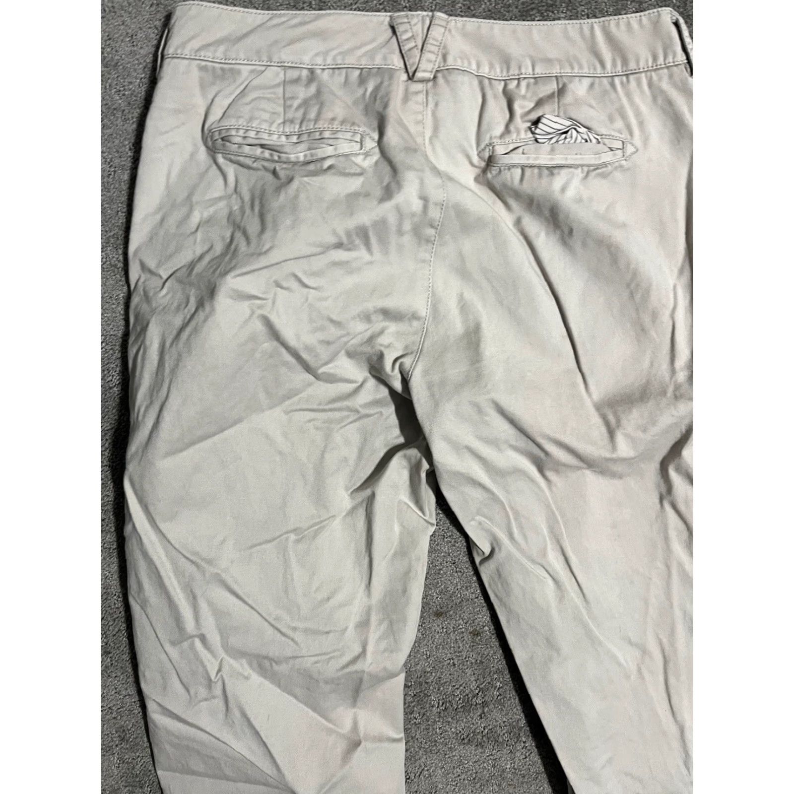 Dockers VINTAGE Dockers Pants Solid 8 Medium Ivory Women Chino Bootcut Adult Womens Size 30" / US 8 / IT 44 - 3 Thumbnail