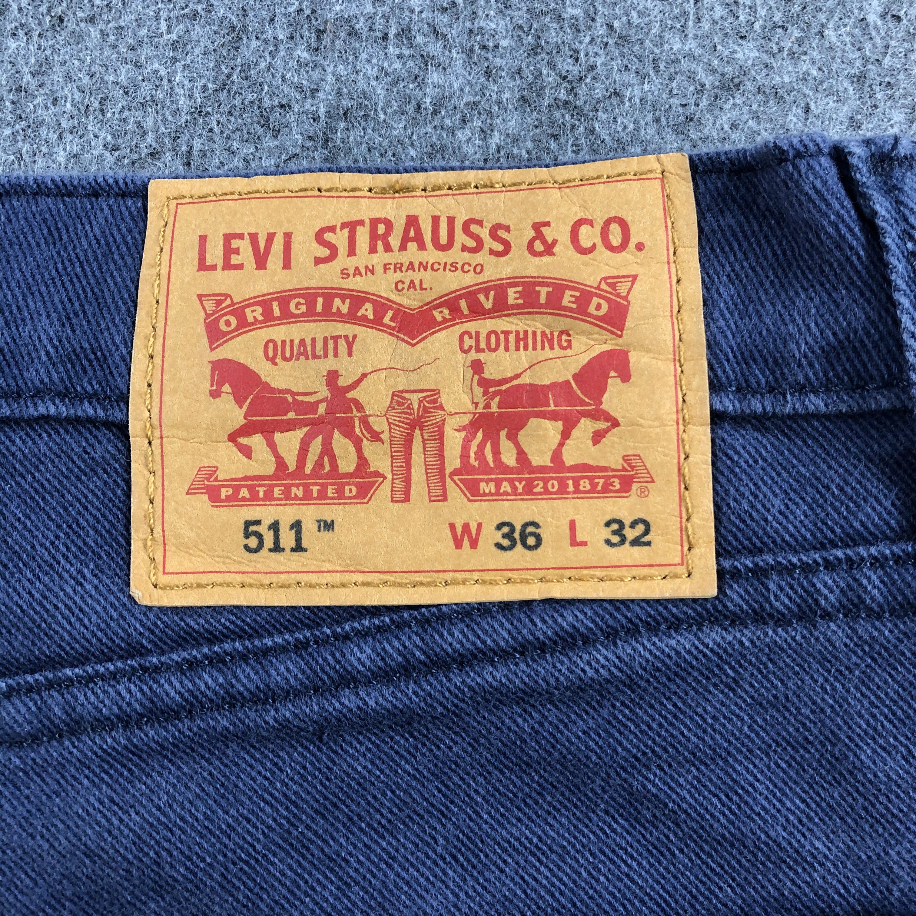 Levi's × Vintage Vintage Levis 511 Jeans-J2119 Size US 37 - 5 Thumbnail