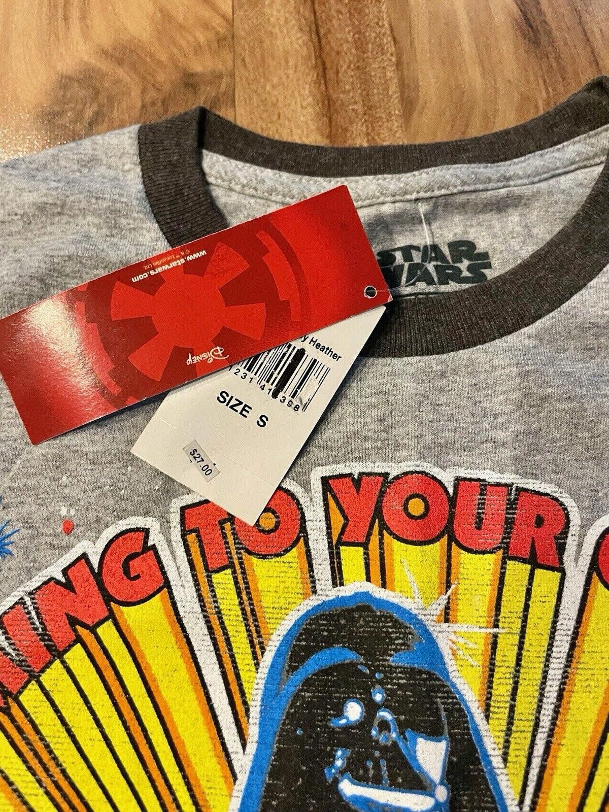 Star Wars Star Wars 1971 Style Retro Small Men's Cotton Shirt NEW (A1) Size US S / EU 44-46 / 1 - 2 Thumbnail