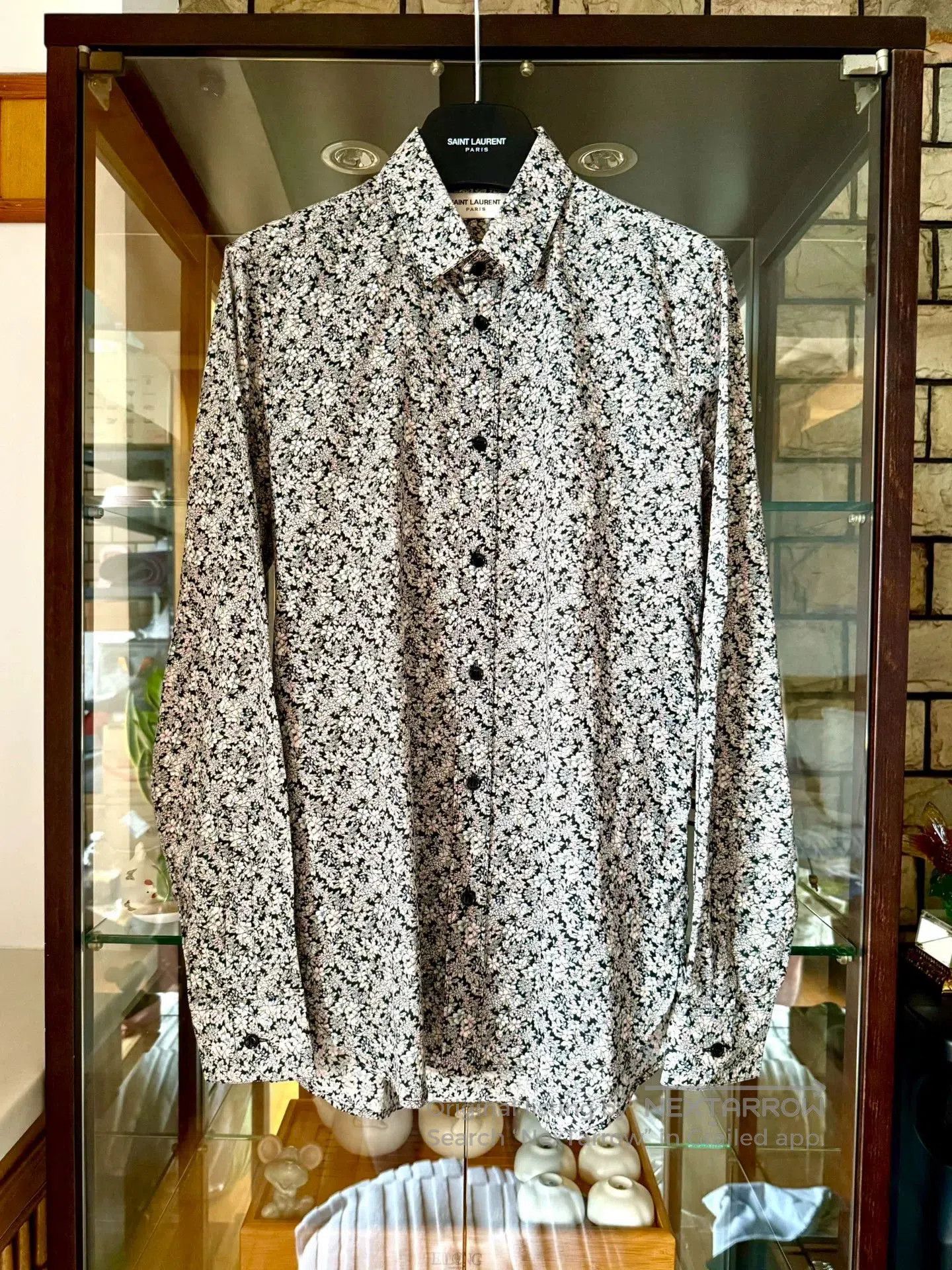 Saint Laurent Paris Saint Laurent 16SS Floral Shirt. Size US S / EU 44-46 / 1 - 1 Thumbnail