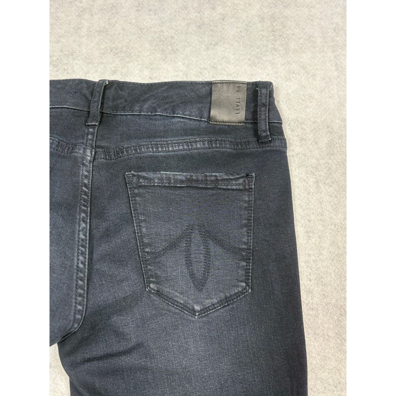 Other Level 99 Bootcut Jeans Mid Rise Stretch Flare Denim #0513 Size 28" / US 6 / IT 42 - 5 Thumbnail