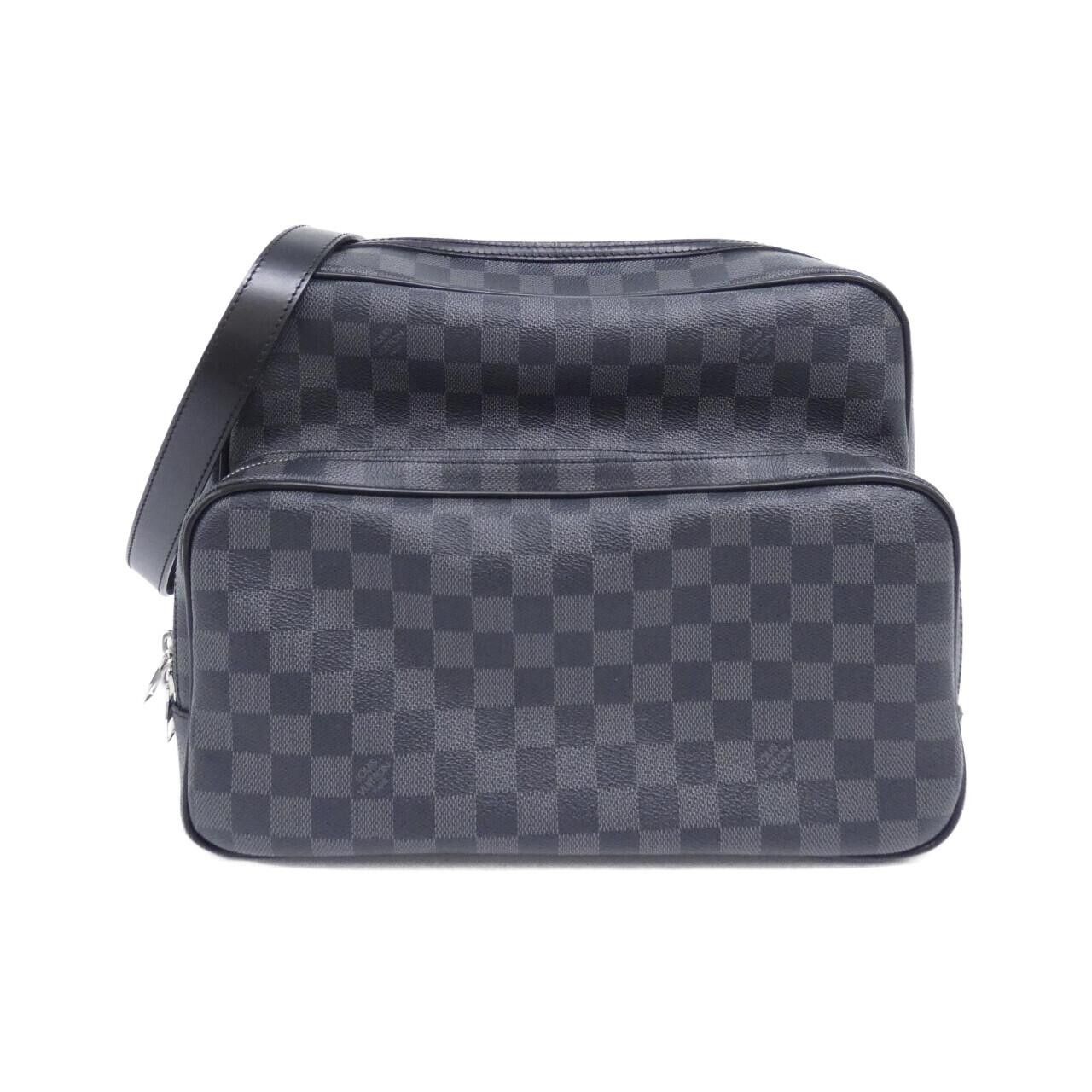 Louis Vuitton Louis Vuitton Louis Vuitton Damier Graphite Io Shoulder Bag Textile Shoulder Bag N45252 DUTY FREE for USA Size ONE SIZE - 1 Thumbnail