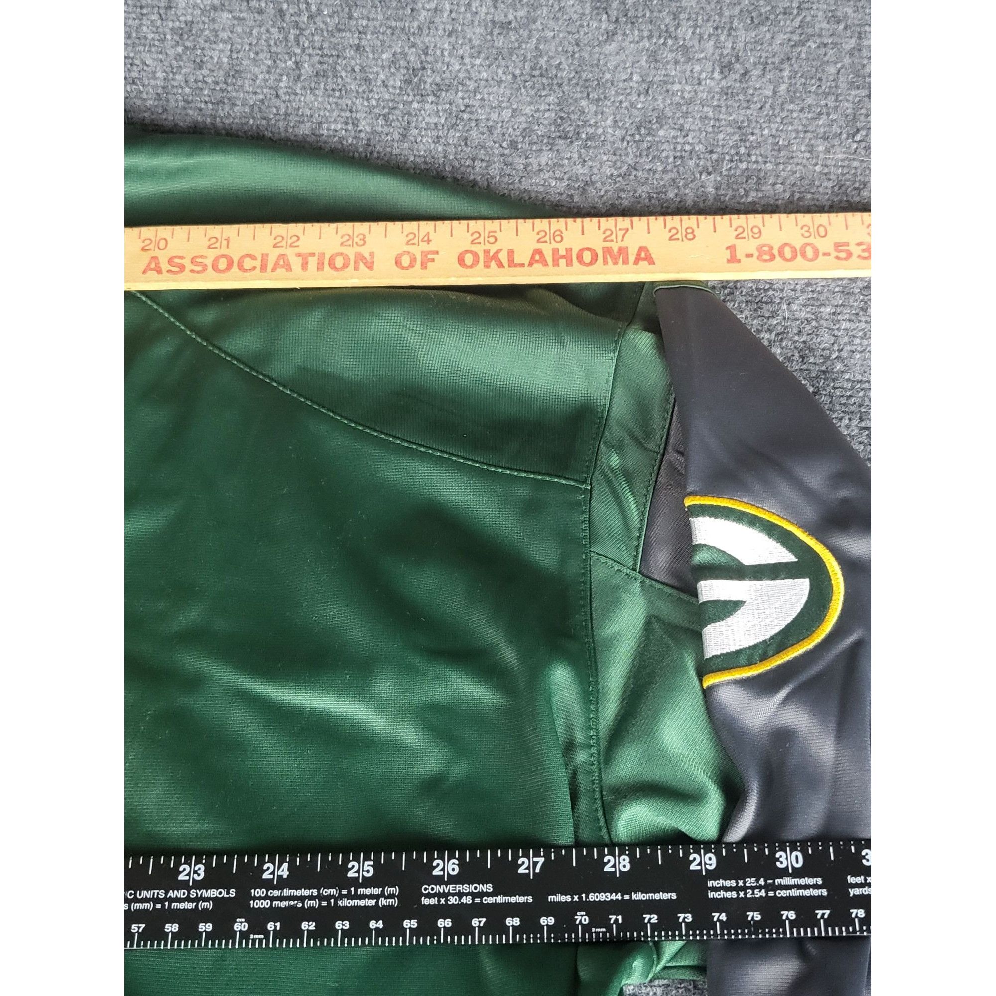 Majestic Green Bay Packers Full Zip Jacket Men Sz 4XL Majestic NFL Au Size US XXL / EU 58 / 5 - 7 Thumbnail