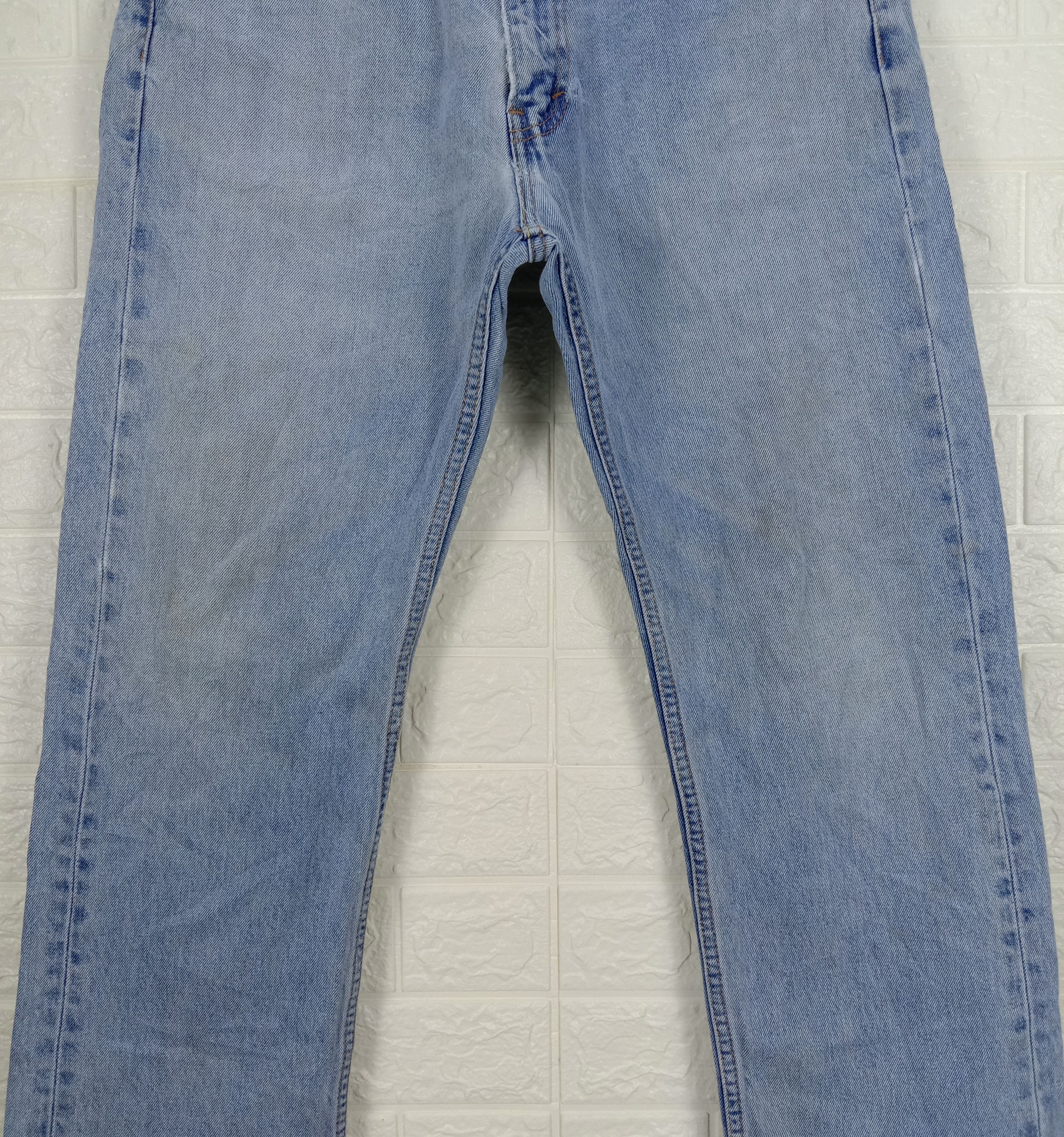 Levi's Vintage Levi's 505 Jeans Light Wash Distressed Denim Size US 34 / EU 50 - 3 Thumbnail