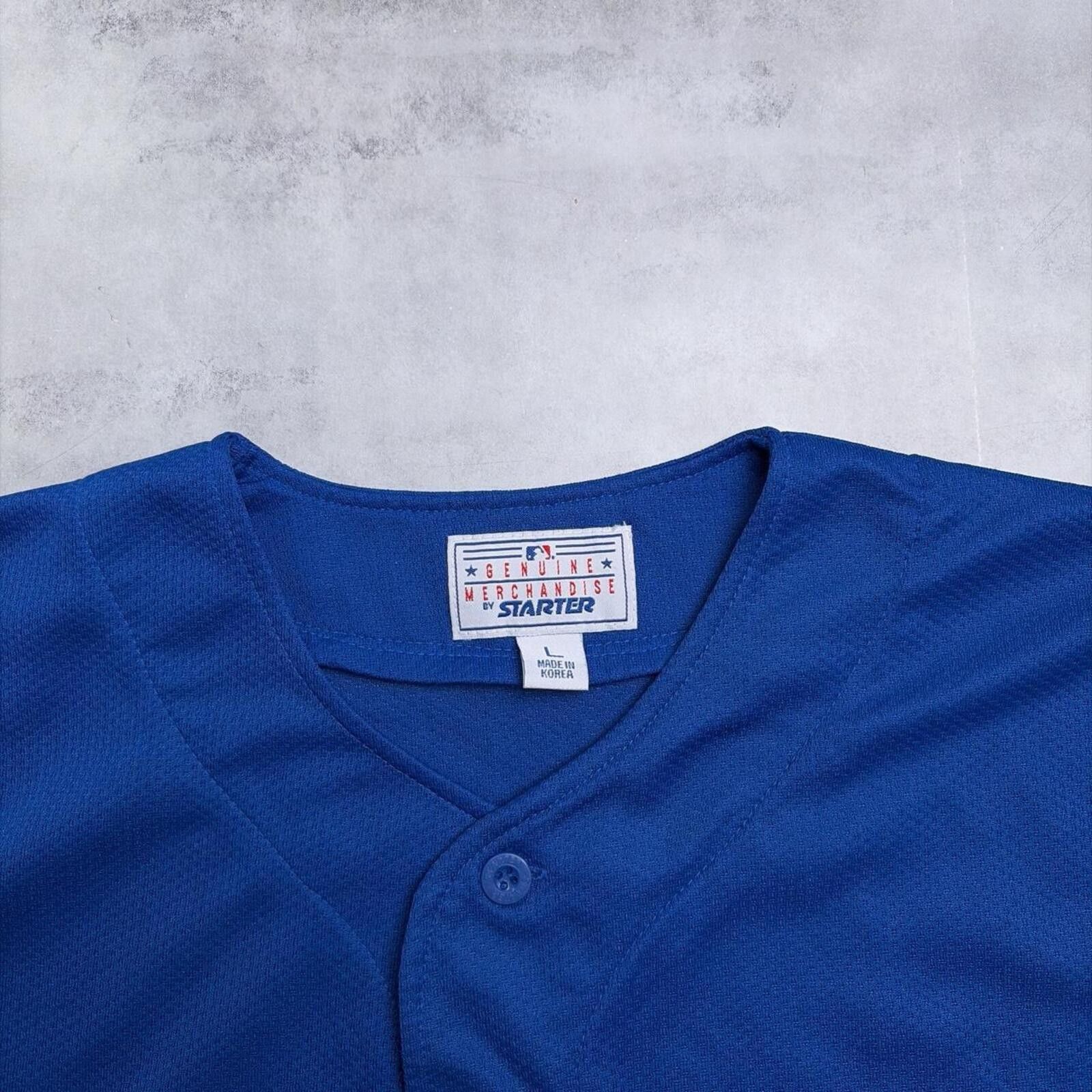 Starter Vintage Starter Chicago Cubs MLB Baseball Jersey Size US L / EU 52-54 / 3 - 5 Thumbnail
