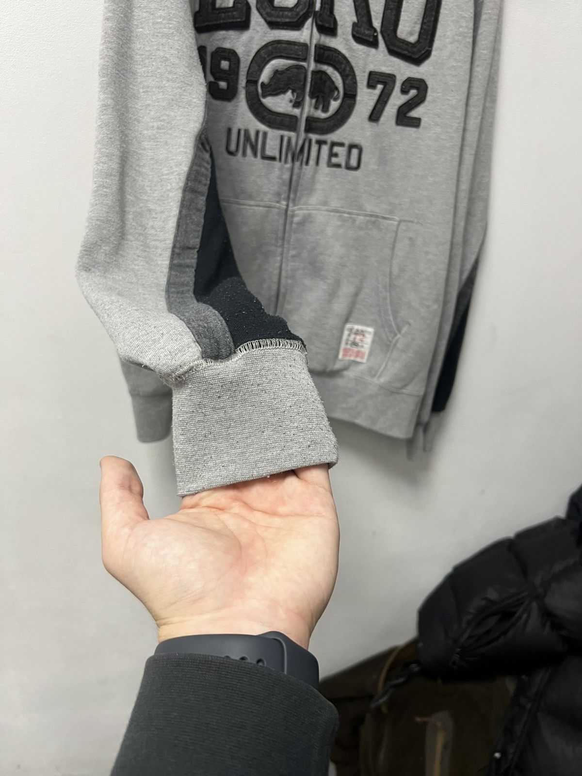 Ecko Unltd. Vintage Ecko Unltd Big Logo Rap Zip Up Hoodie Y2K Size US XL / EU 56 / 4 - 6 Thumbnail