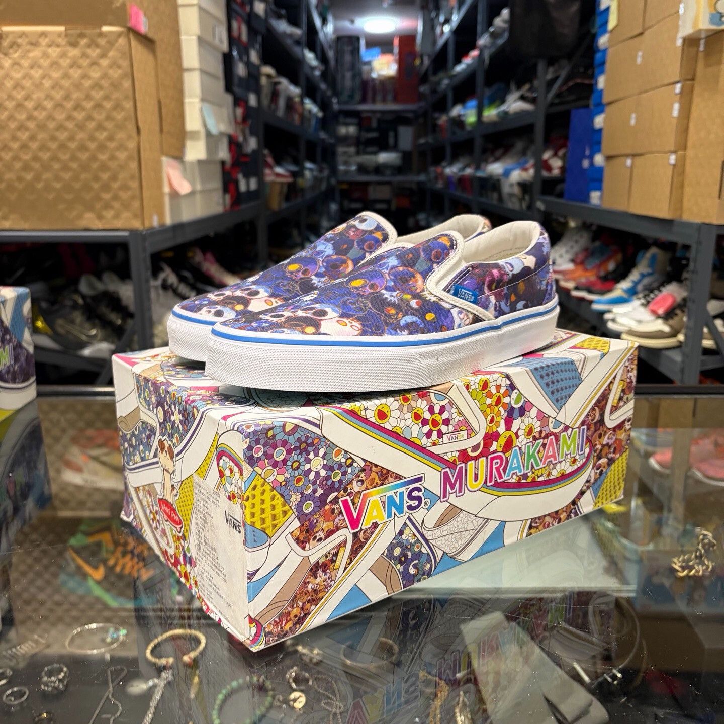 Vans Vans Blue Lowtop Sneakers 8 Men Size US 8 / EU 41 - 1 Thumbnail