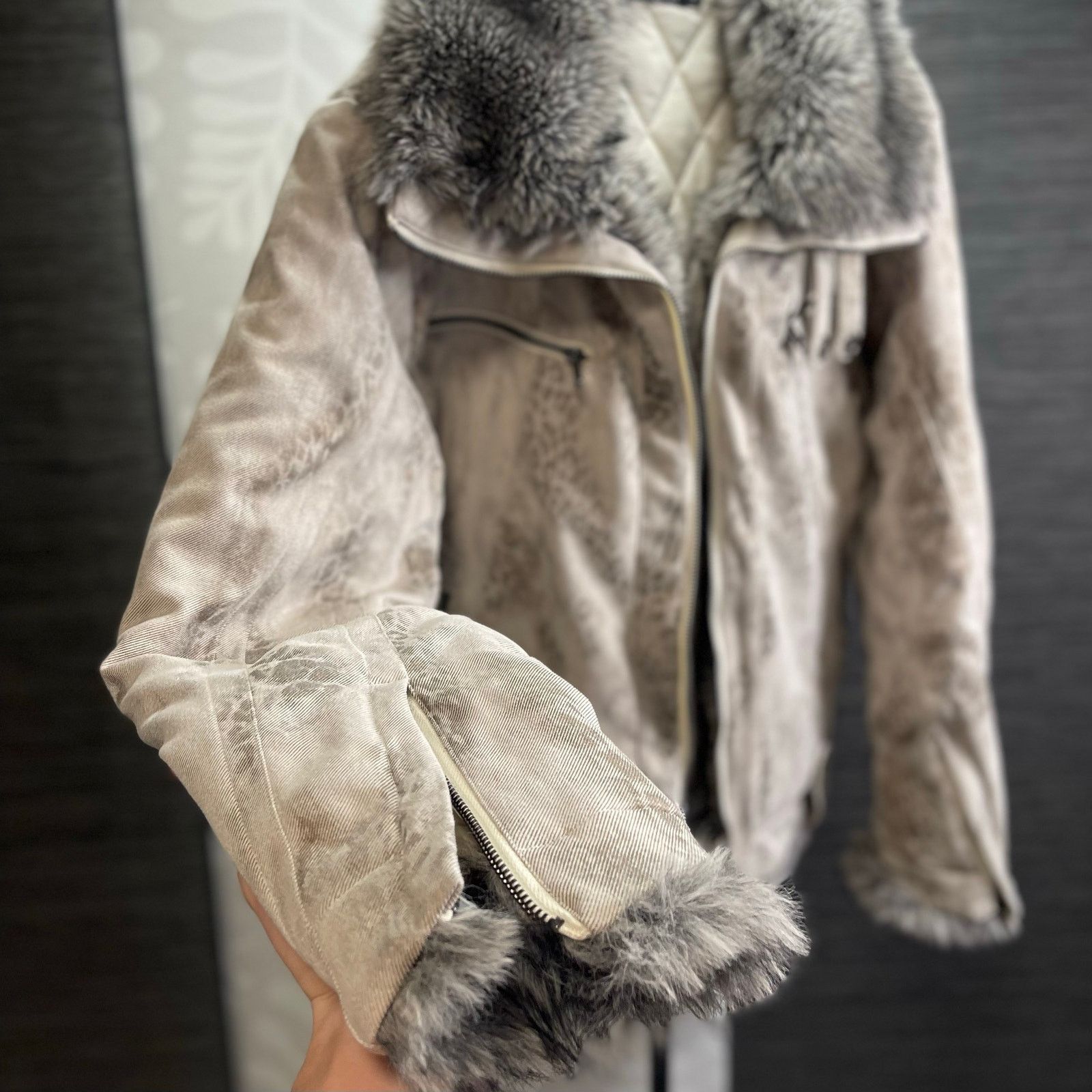 If Six Was Nine Japanese Archive Leopard Cheetah Print Fur Jacket Size US M / EU 48-50 / 2 - 7 Thumbnail