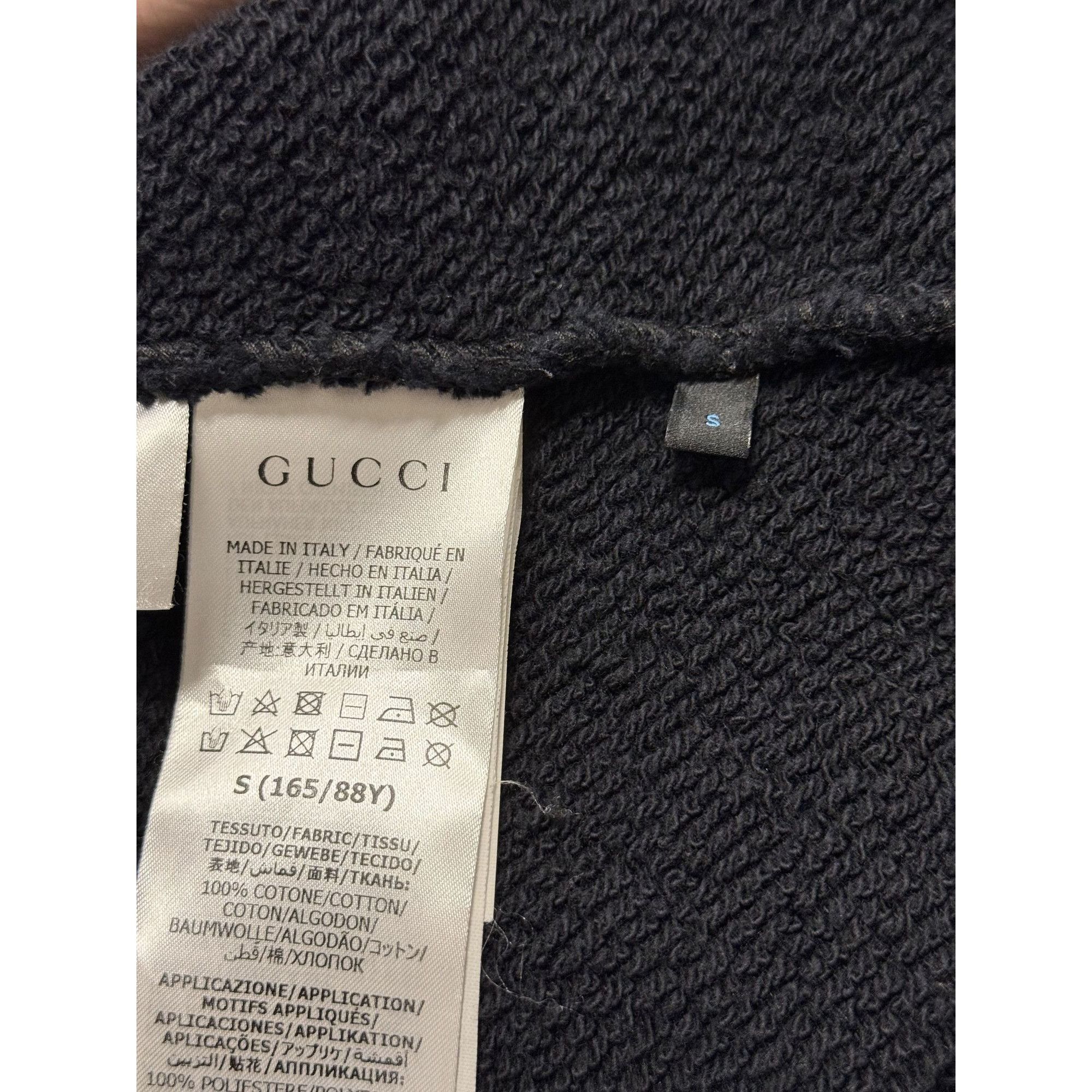 Gucci Gucci X Disney Black Donald Duck Sweatshirt Hoodie S Size S / US 4 / IT 40 - 7 Thumbnail