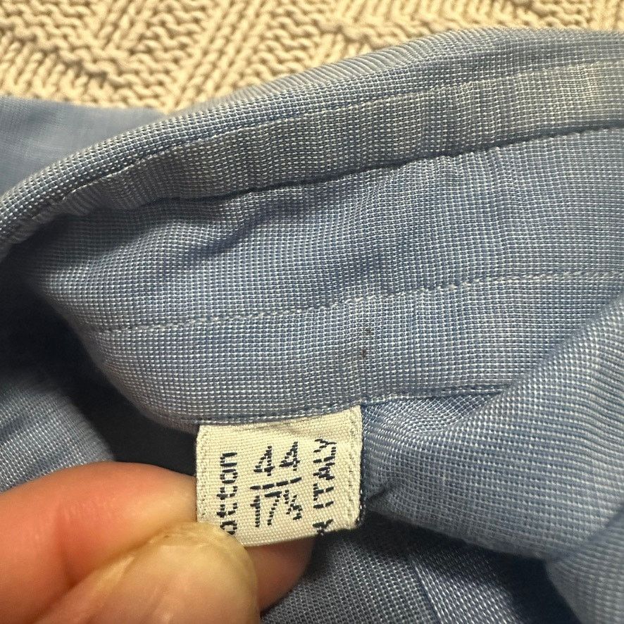 Brioni Brioni blue button down size 17.5 Size US XL / EU 56 / 4 - 5 Thumbnail