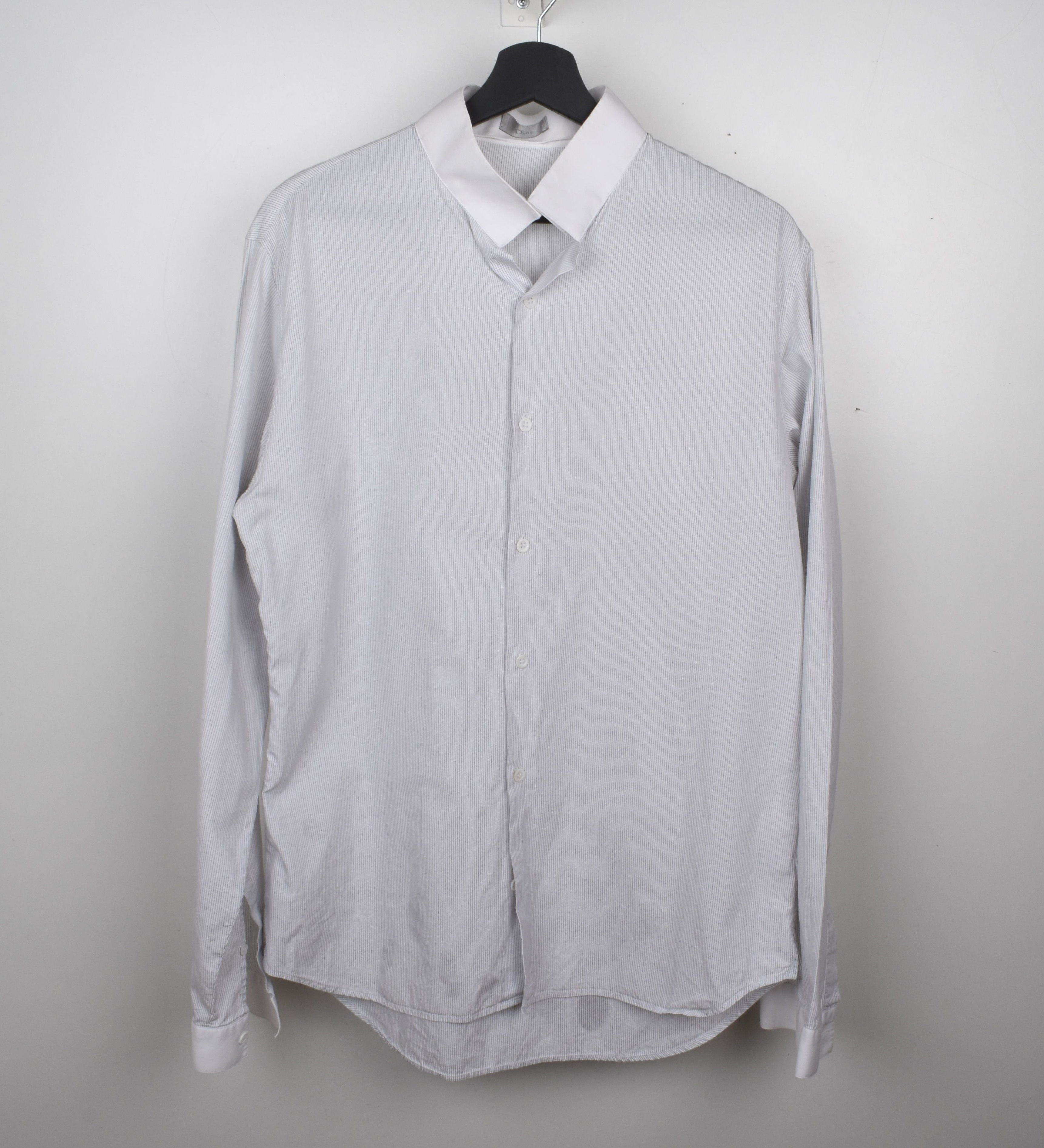 Dior AW05 Dior Homme Hedi Slimane Sheer Silk Ruffle Runway Dress