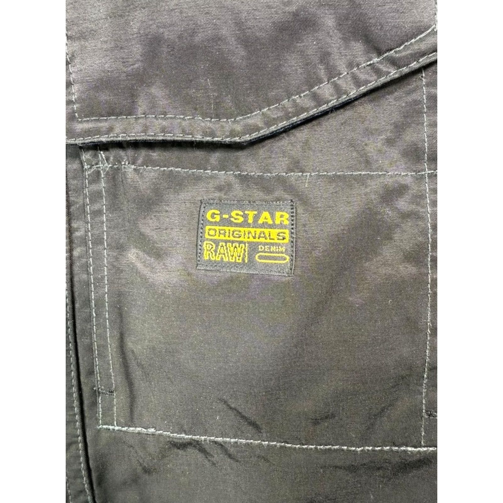 G-Star G-Star Raw Hooded Bomber Jacket Men Black Large Padded Winter Coat Size L Size US L / EU 52-54 / 3 - 4 Thumbnail