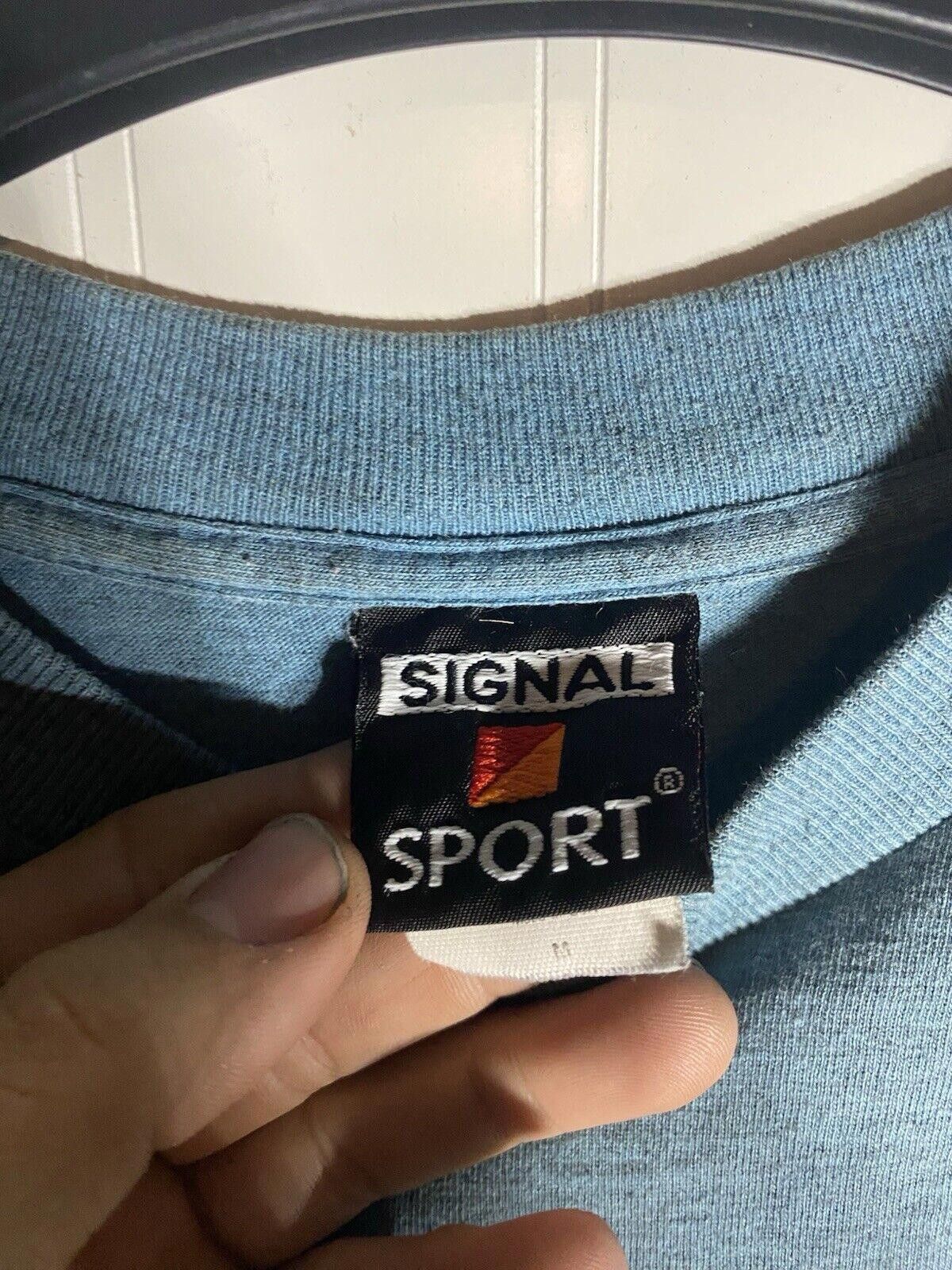 Designer Vintage Signal Sport 90s Wolves T Shirt Medium Nature Size US M / EU 48-50 / 2 - 5 Thumbnail