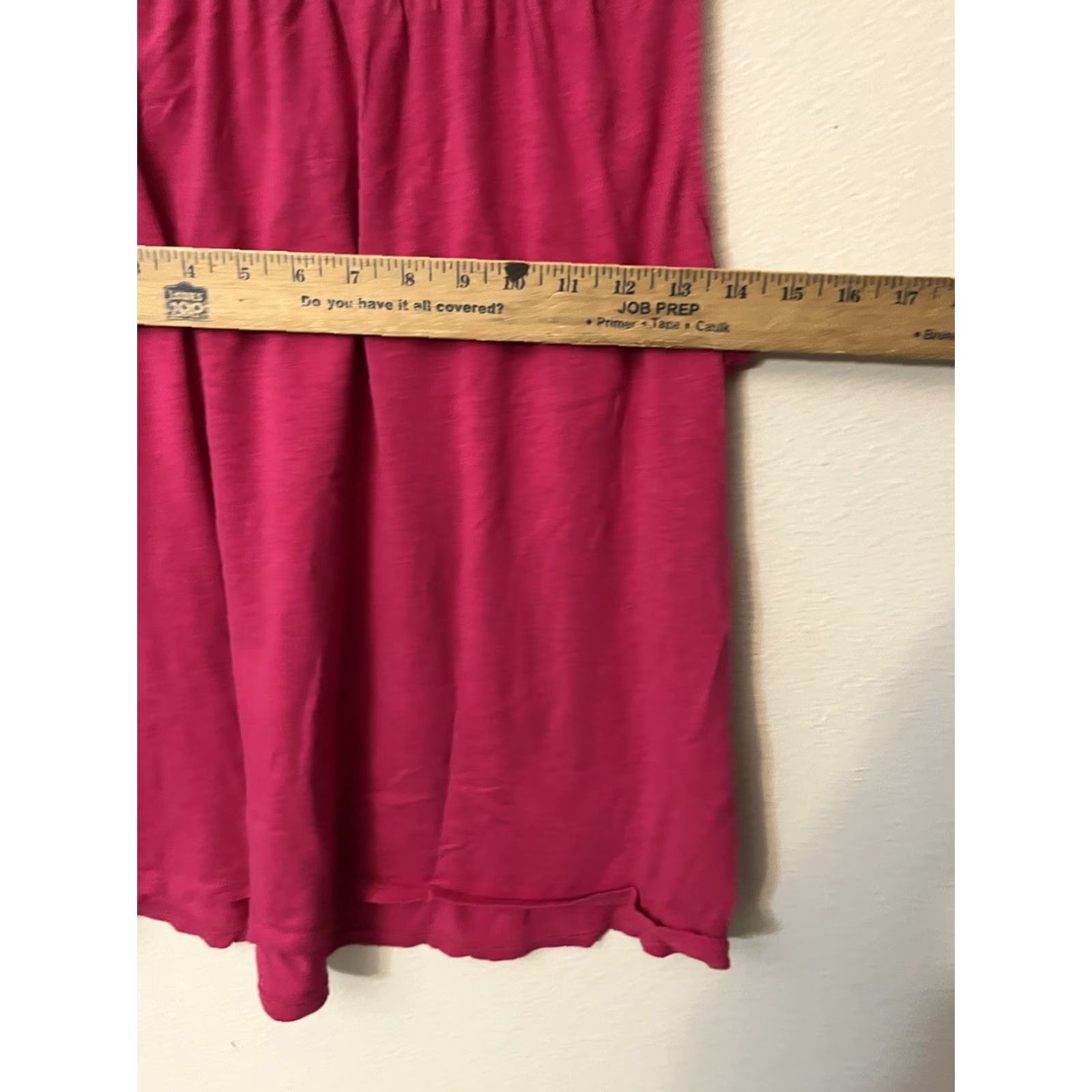 Express VINTAGE Express Women's Tank Top Size Large Casual Cotton Modal Spandex Hot Pink Crew Neck Size L / US 10 / IT 46 - 5 Thumbnail