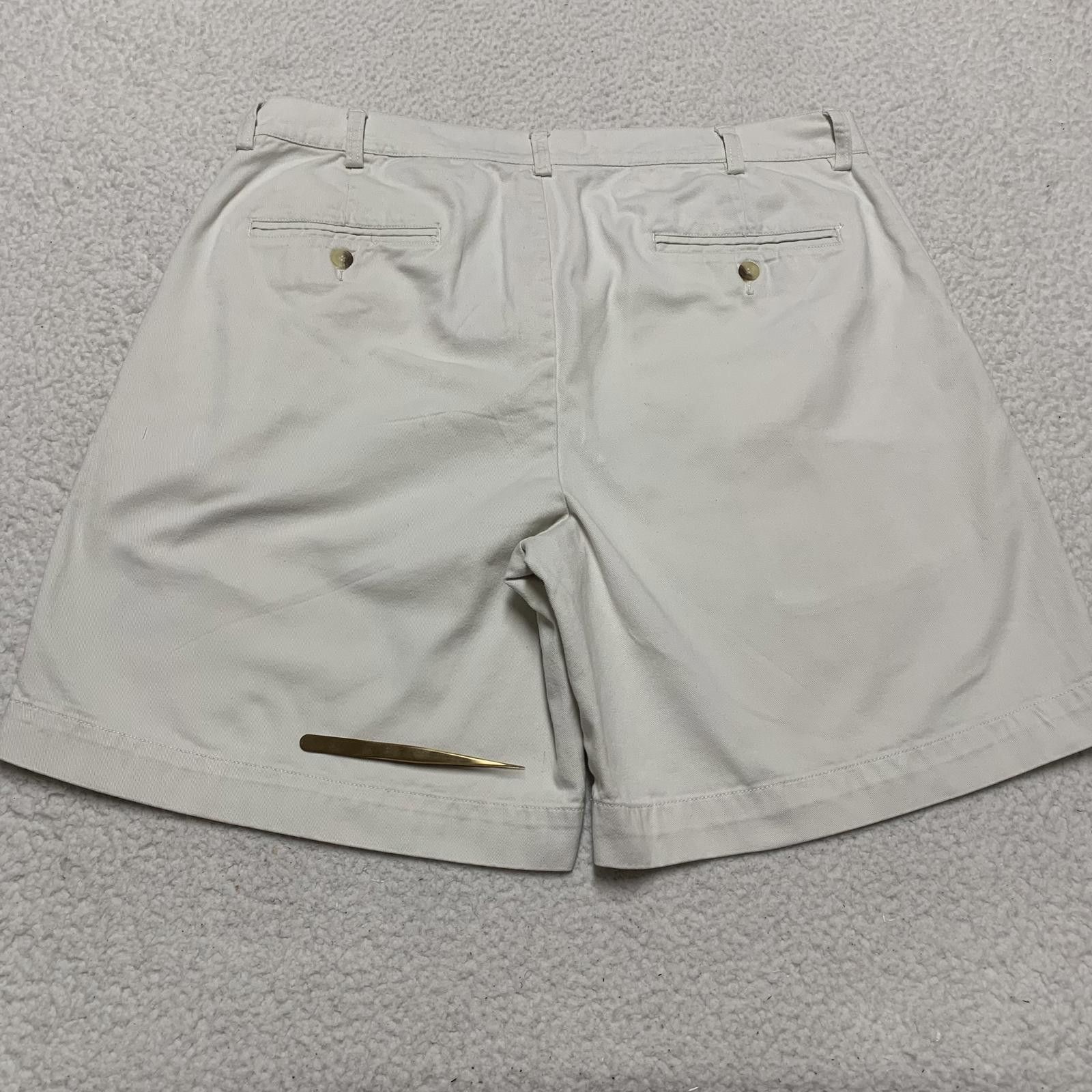 Other Classic Chinos Men's Sz 38 Beige Shorts Flat Front Size US 38 / EU 54 - 6 Thumbnail