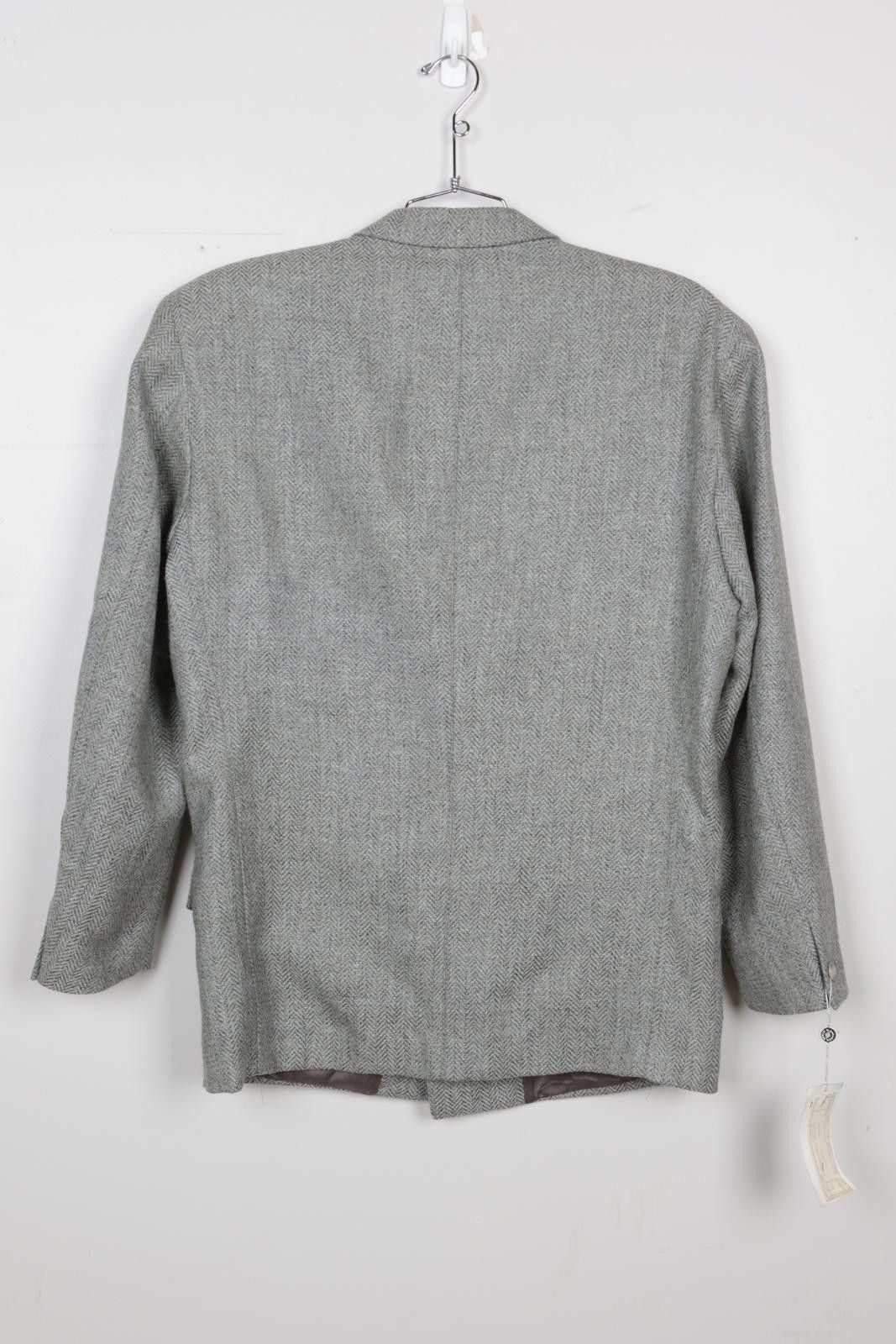 Marithe + Francois Girbaud 90's Marithe Francois Girbaud Harringbone Blazer Size L / US 10 / IT 46 - 2 Thumbnail