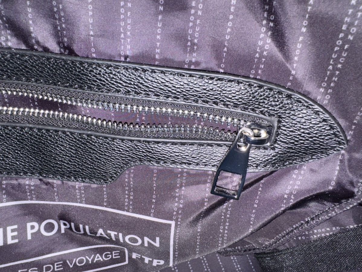 Fuck The Population FTP (FuckThePopulation) Logo Repeat Tote Bag Size ONE SIZE - 10 Thumbnail