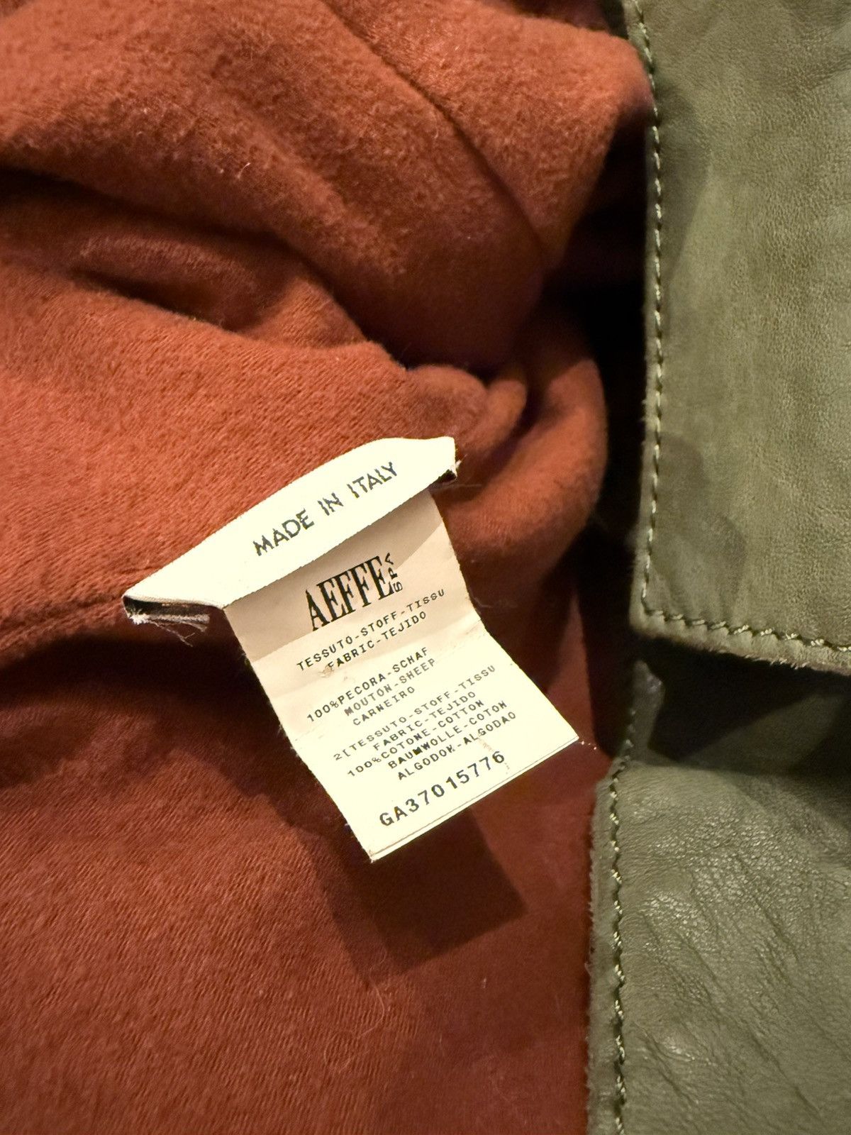 Alberta Ferretti Philosophy DI ALBERTA FERRETTI Vintage Leaher Jacket Archive Size M / US 6-8 / IT 42-44 - 12 Thumbnail