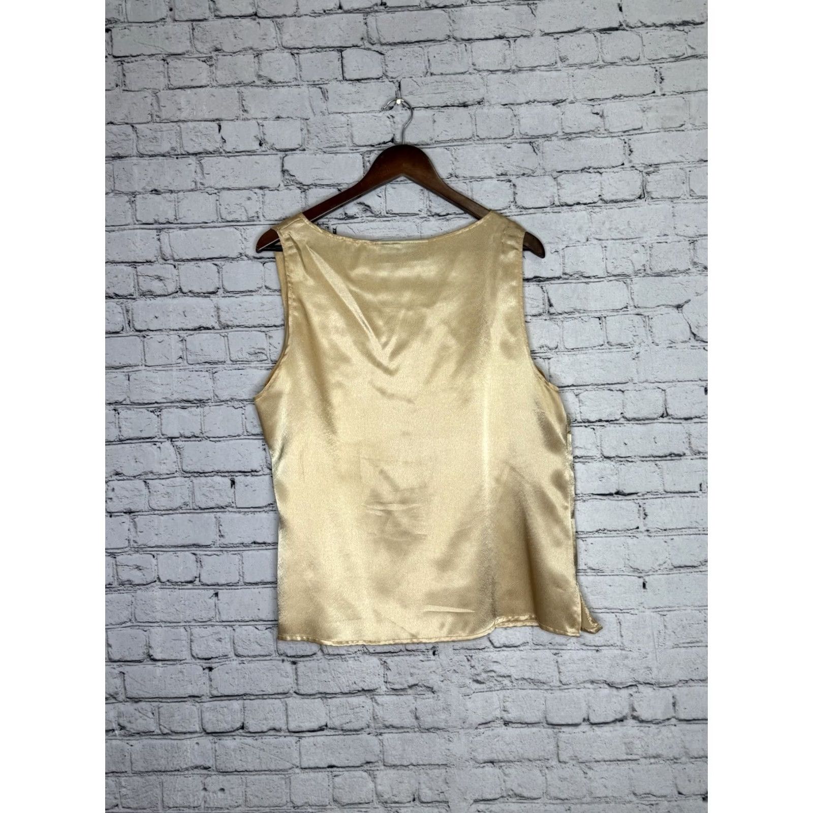 Vintage VINTAGE Psalm CIV Blazer, Tank, And Skirt Set 16 Gold 3 Piece Suit Skirt Women Mens? Size 38" / US 16 / IT 52 - 7 Thumbnail