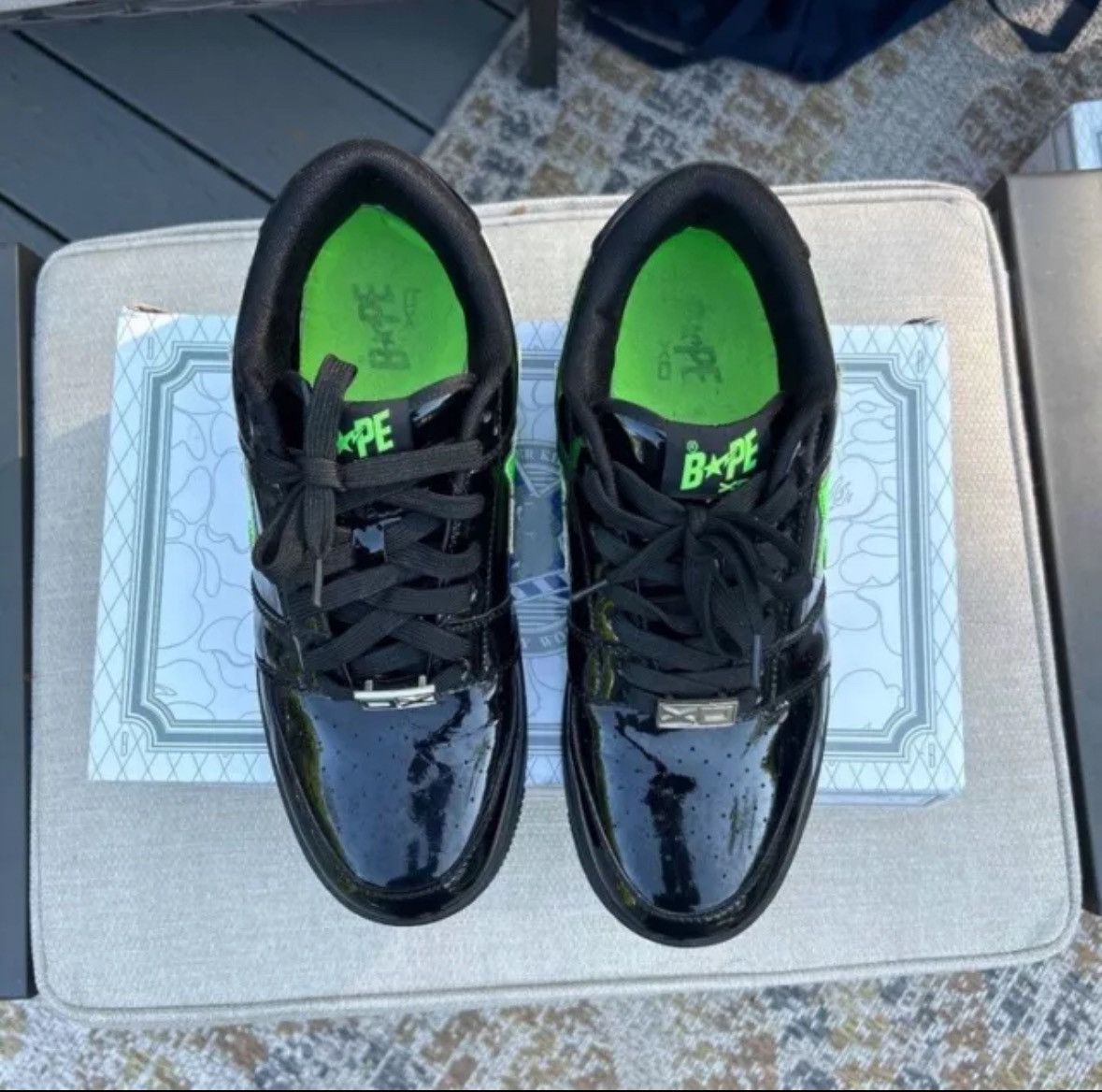 Bape BAPE x XO BAPESTA LOW Size US 10 / EU 43 - 8 Thumbnail