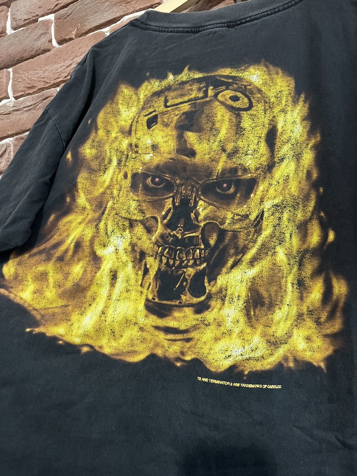 Universal Studios Vintage Rare 90s T2 Terminator 2 Universal Studios Movie Tee Size US L / EU 52-54 / 3 - 3 Thumbnail