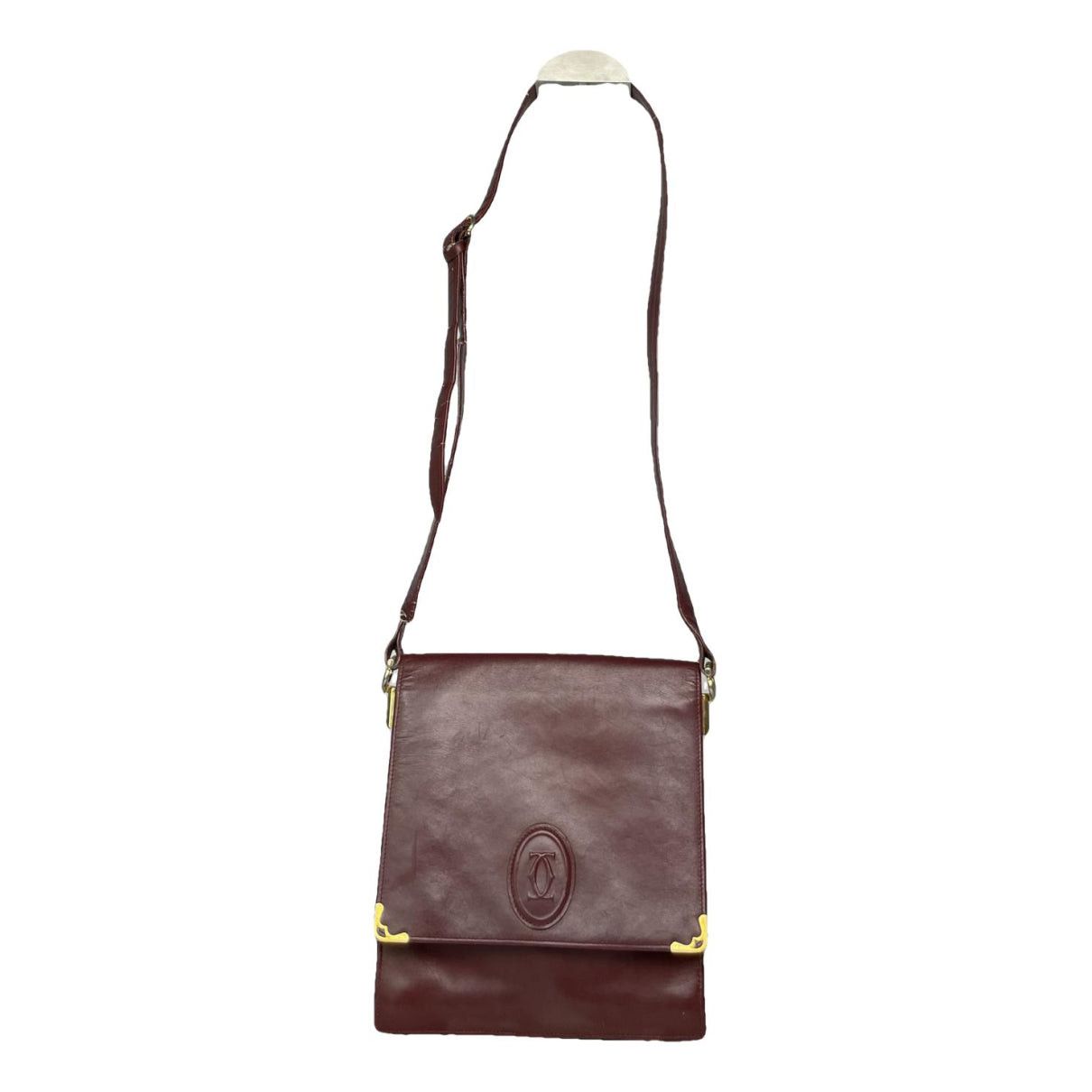 Cartier Trinity Burgundy Leather Handbag Size ONE SIZE - 1 Thumbnail