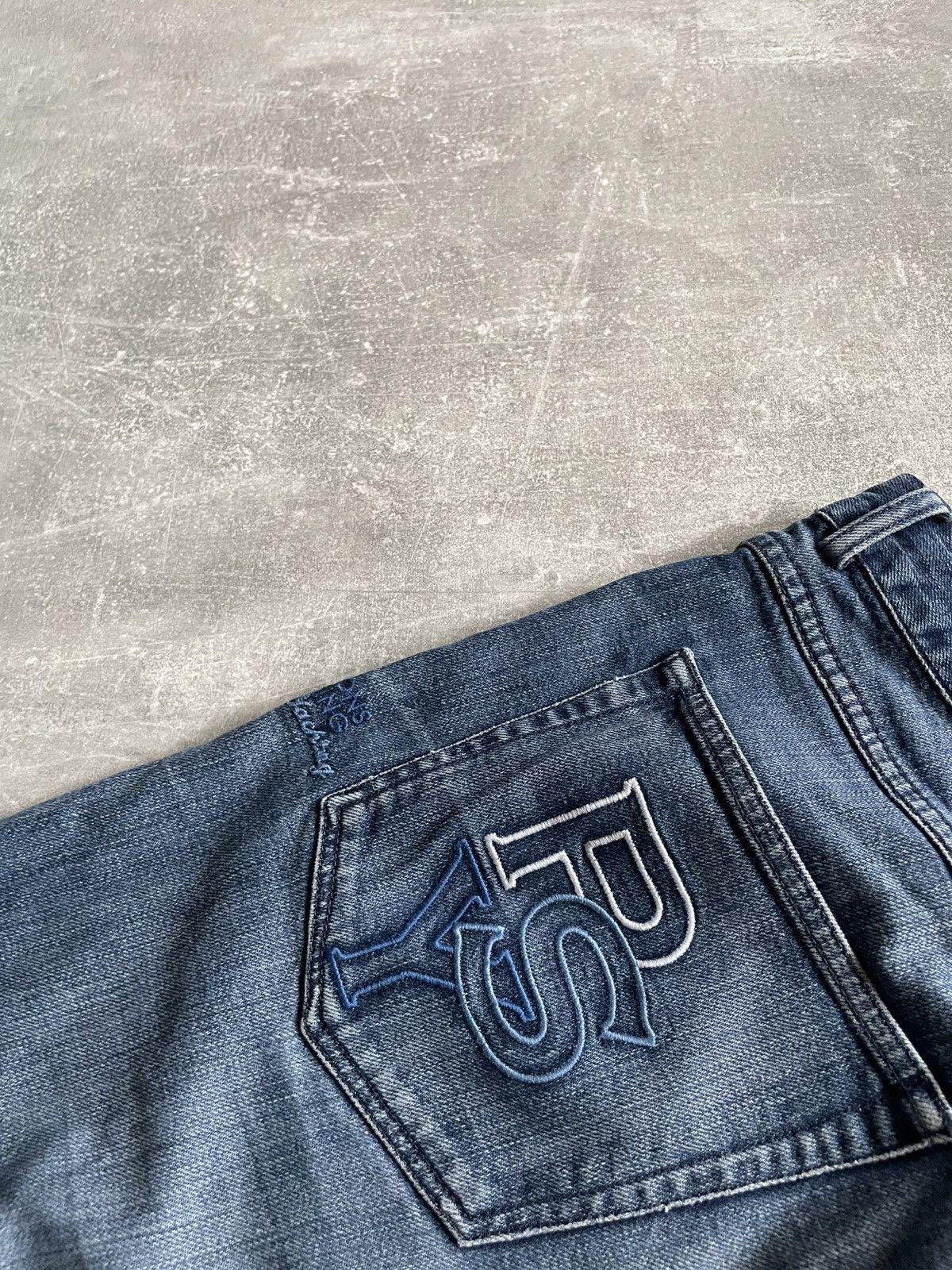 Paul & Shark Luxury Paul Shark Blue Logo Denim Jeans pants old money sea Size US 36 / EU 52 - 5 Thumbnail