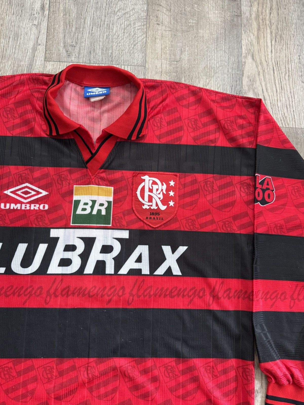 Umbro CR Flamengo Umbro 1996 Shirt Size US XL / EU 56 / 4 - 6 Thumbnail