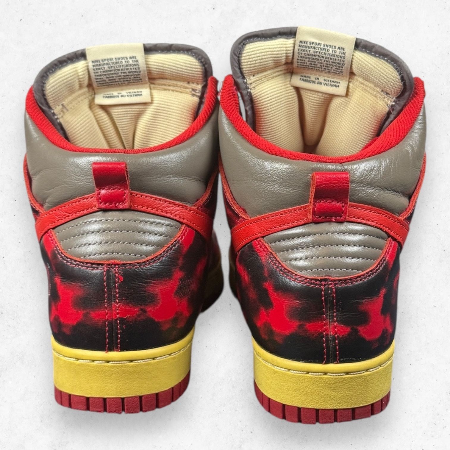 Nike Nike Dunk High 1985 Acid Wash University Red Sz 10.5 Size US 10.5 / EU 43-44 - 8 Thumbnail