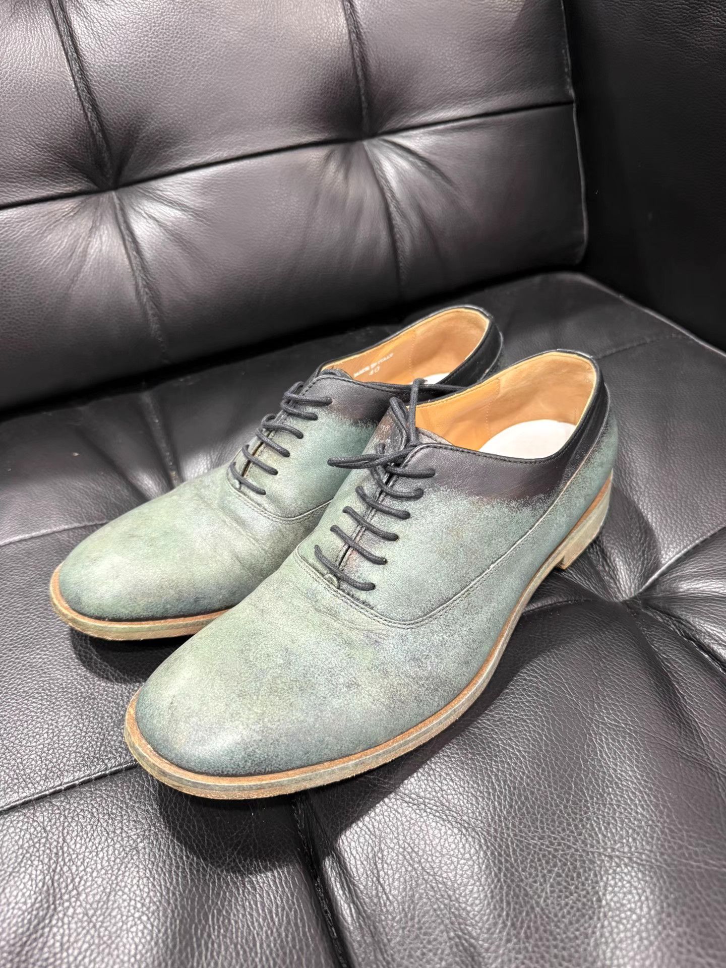 Maison Margiela Maison Margiela Gradient Dye Derby Boots K20 Size US 7.5 / EU 40-41 - 1 Thumbnail