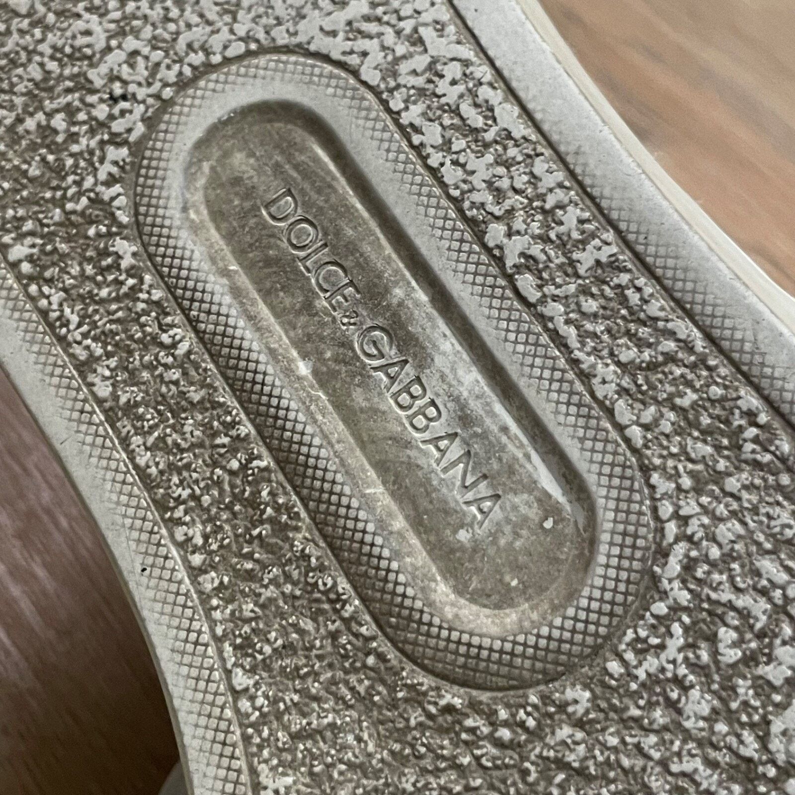Dolce & Gabbana Dolce & Gabbana sneakers white Leather Low Top shoes italy Size US 10 / EU 43 - 12 Thumbnail