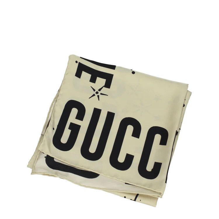 Gucci ob1o1e1124 Size: OS / Silk Foulards in Beige Size ONE SIZE - 2 Thumbnail