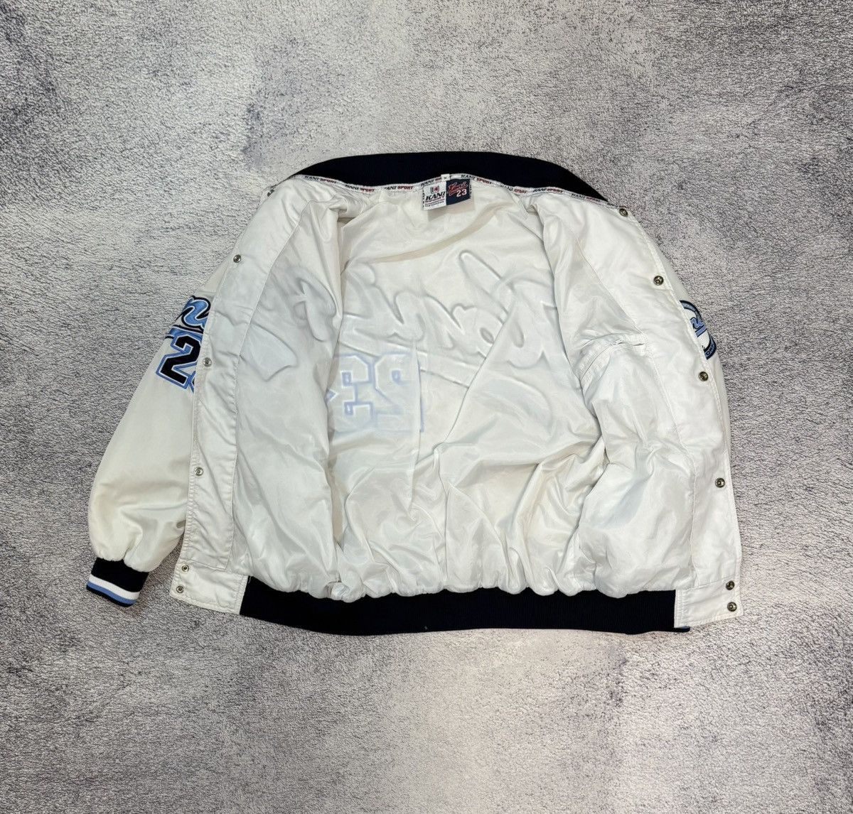 Karl Kani Karl Kani Brooklyn NYC Bomber Jacket Men M Varsity Vintage Size US M / EU 48-50 / 2 - 3 Thumbnail