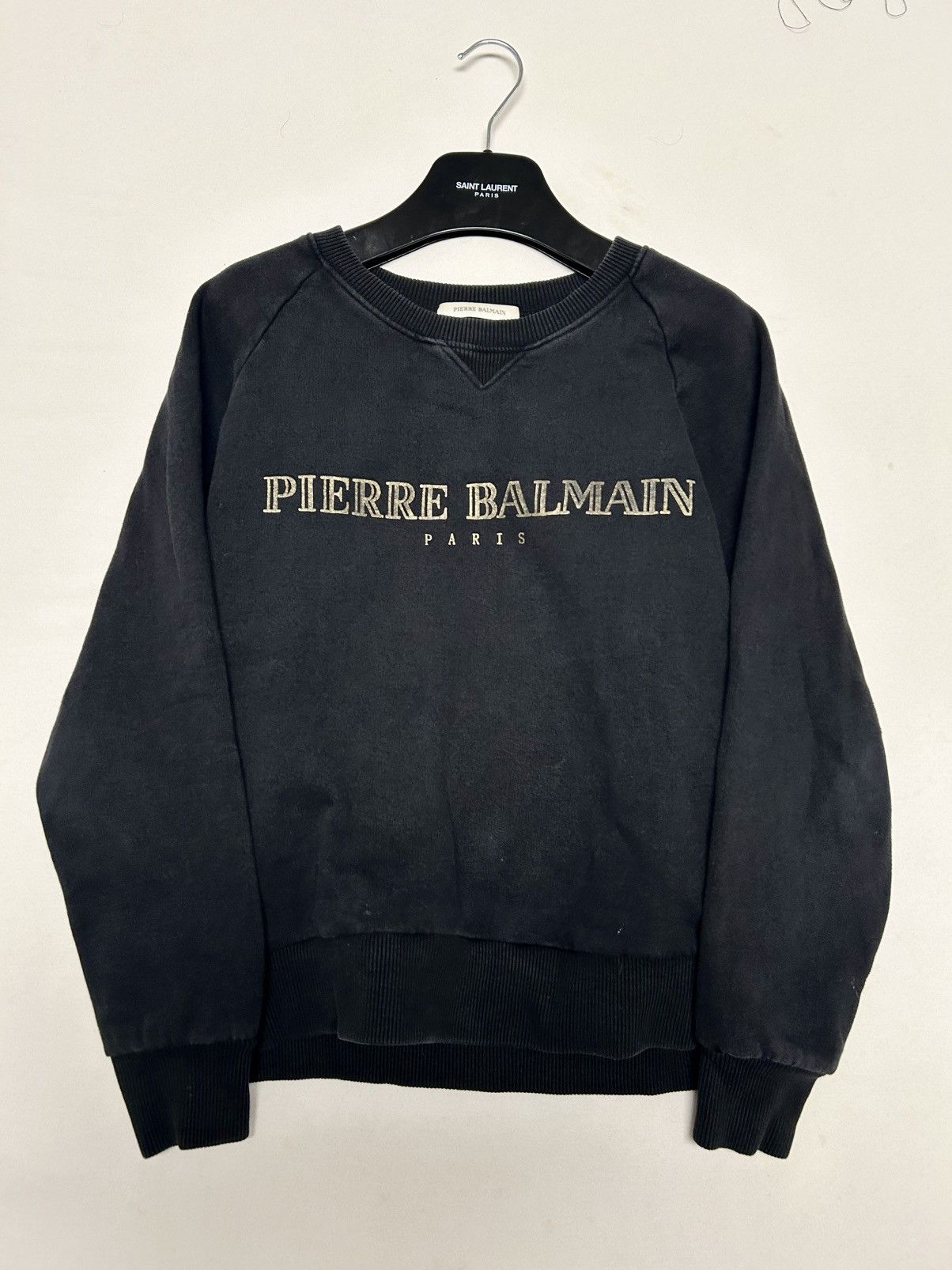 Balmain 2008 Logo Crewneck Size US S / EU 44-46 / 1 - 3 Thumbnail