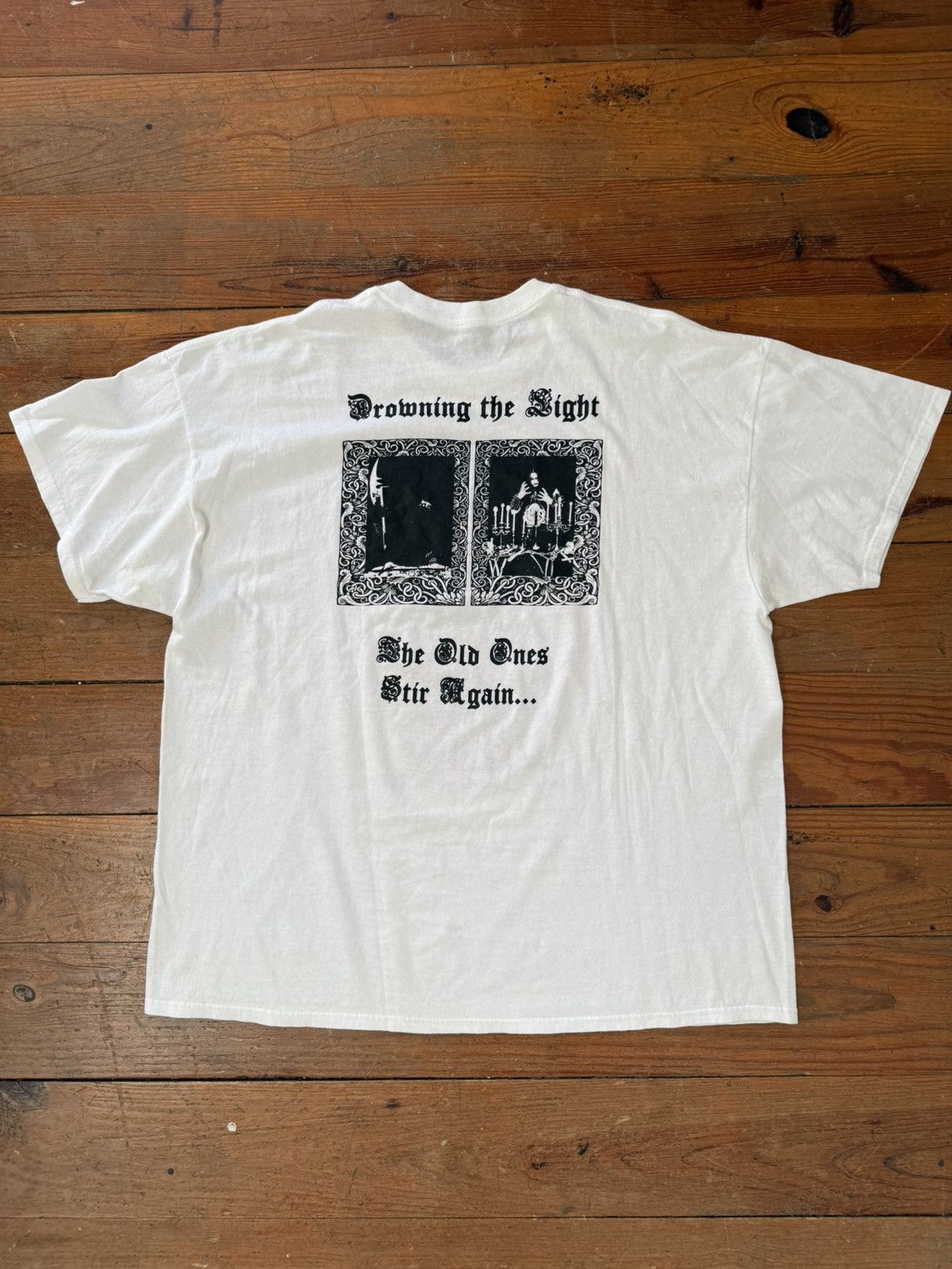 Band Tees × Vintage VINTAGE DROWNING THE LIGHT BAND TEE Size US XL / EU 56 / 4 - 3 Thumbnail