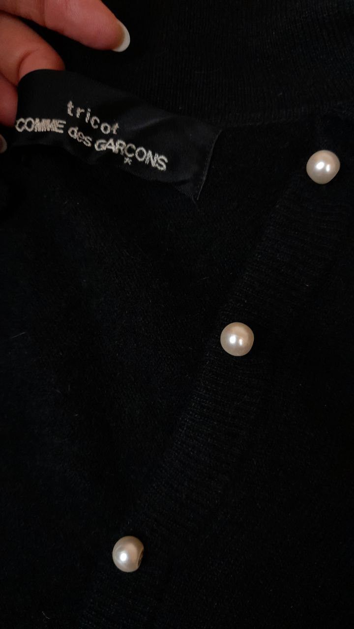 Comme des Garcons Vintage Archival Tricot Comme Des Garcons Cropped pearl Top Size S / US 4 / IT 40 - 10 Thumbnail
