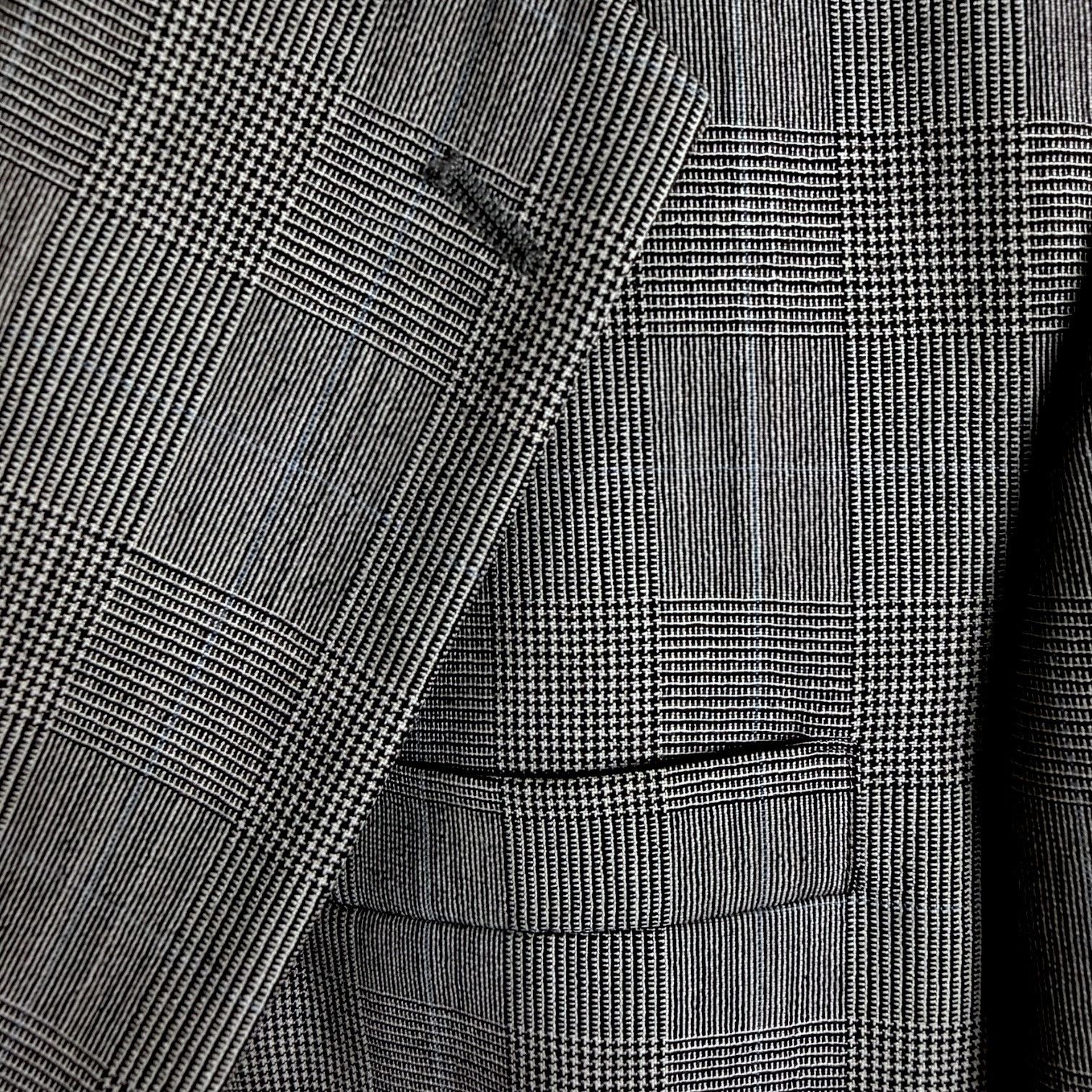 Bill Blass Men's Vtg Bill Blass Single Breasted 100% Wool Blazer 42R Size 42R - 6 Thumbnail