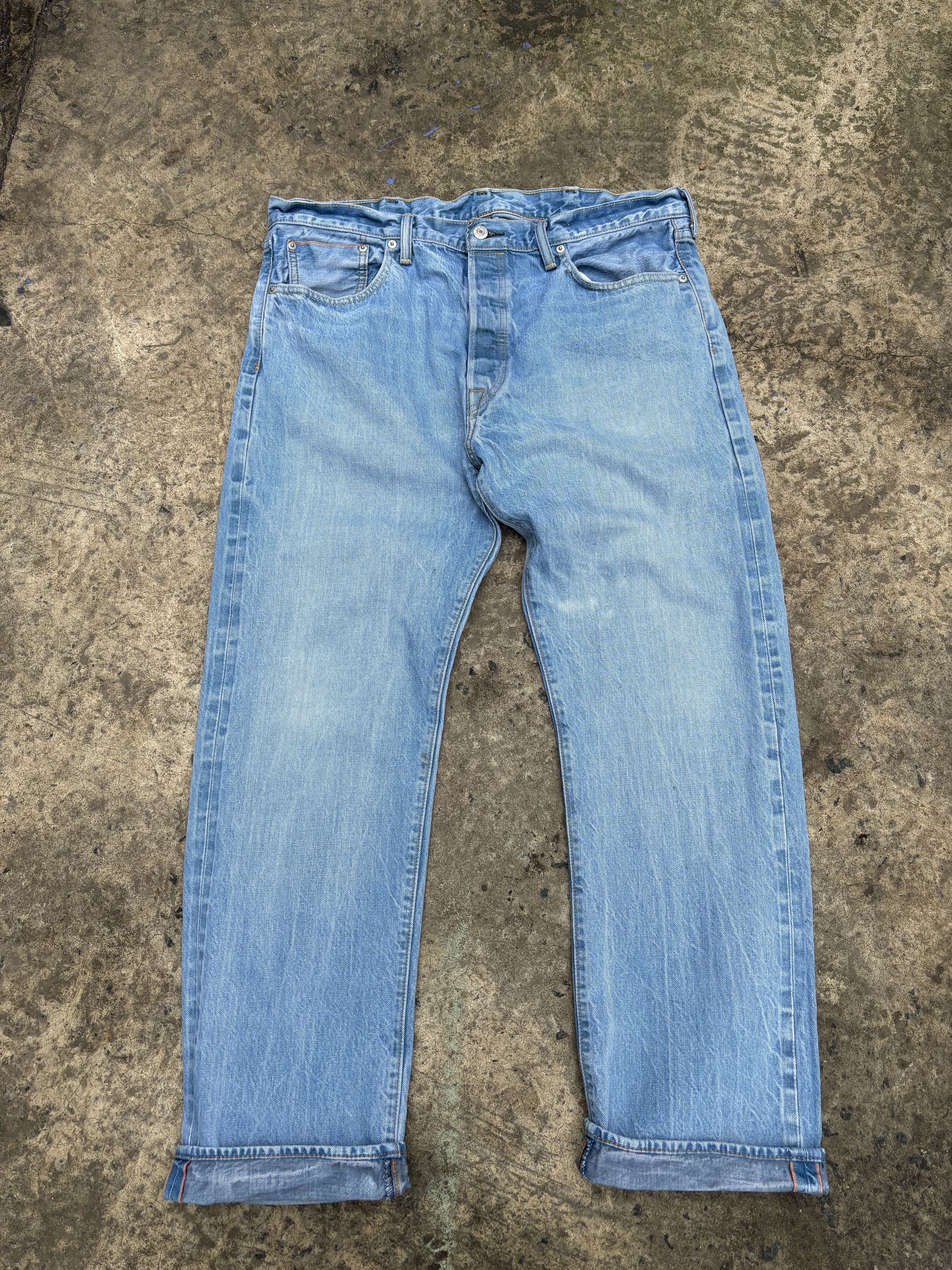 Levis 501 Selvedge Denim Jeans