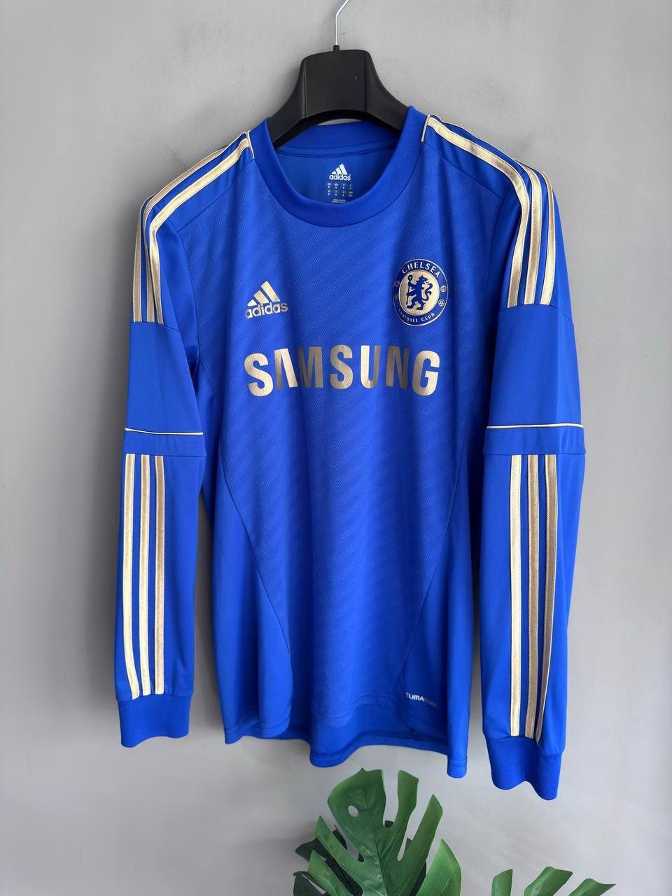 Adidas Chelsea FC 2012/13 Home Long Sleeve Soccer Jersey, Size M Size US M / EU 48-50 / 2 - 2 Thumbnail