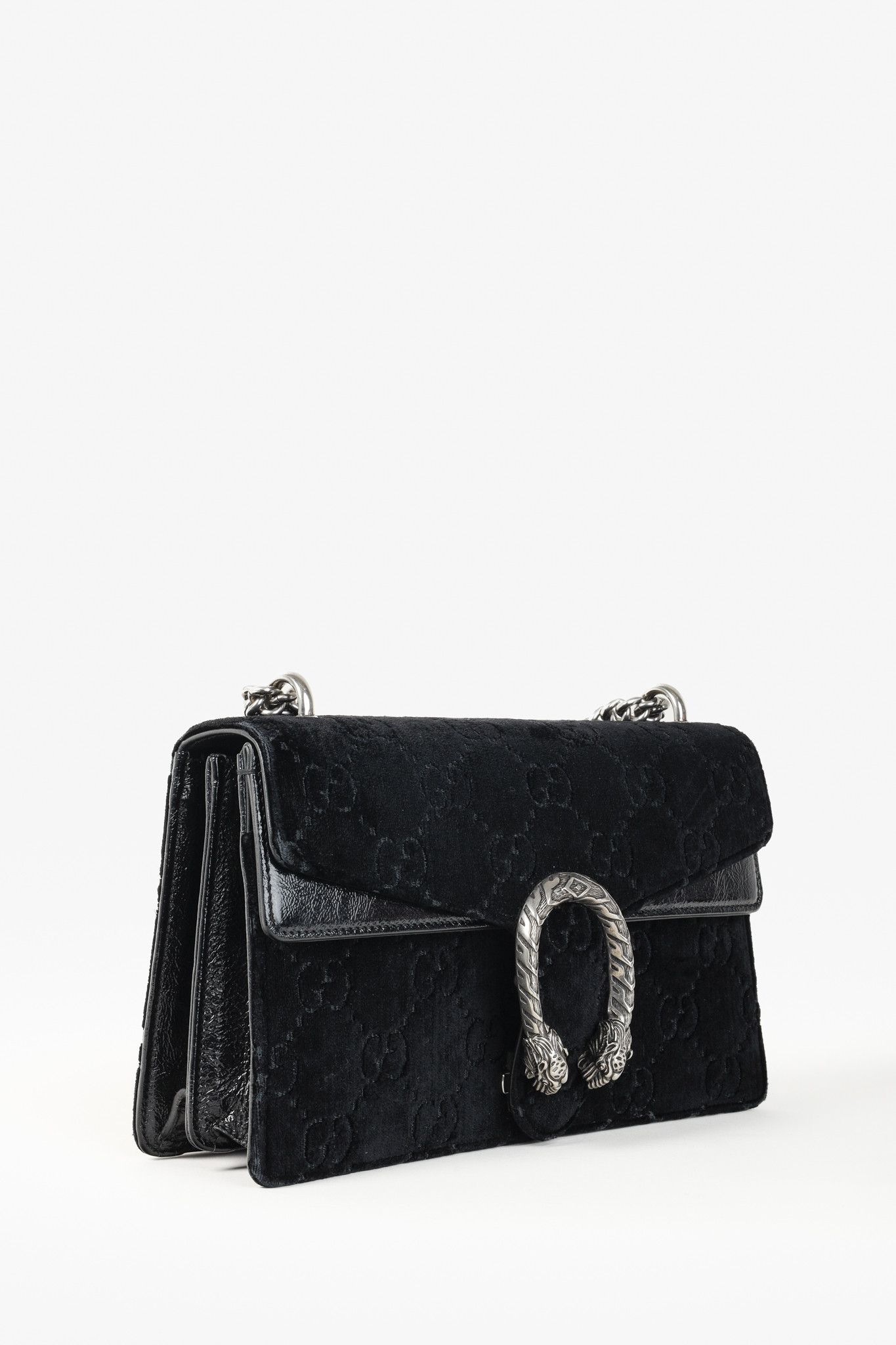 Gucci Gucci Velvet GG Monogram Dionysus Shoulder Bag Size ONE SIZE - 2 Thumbnail