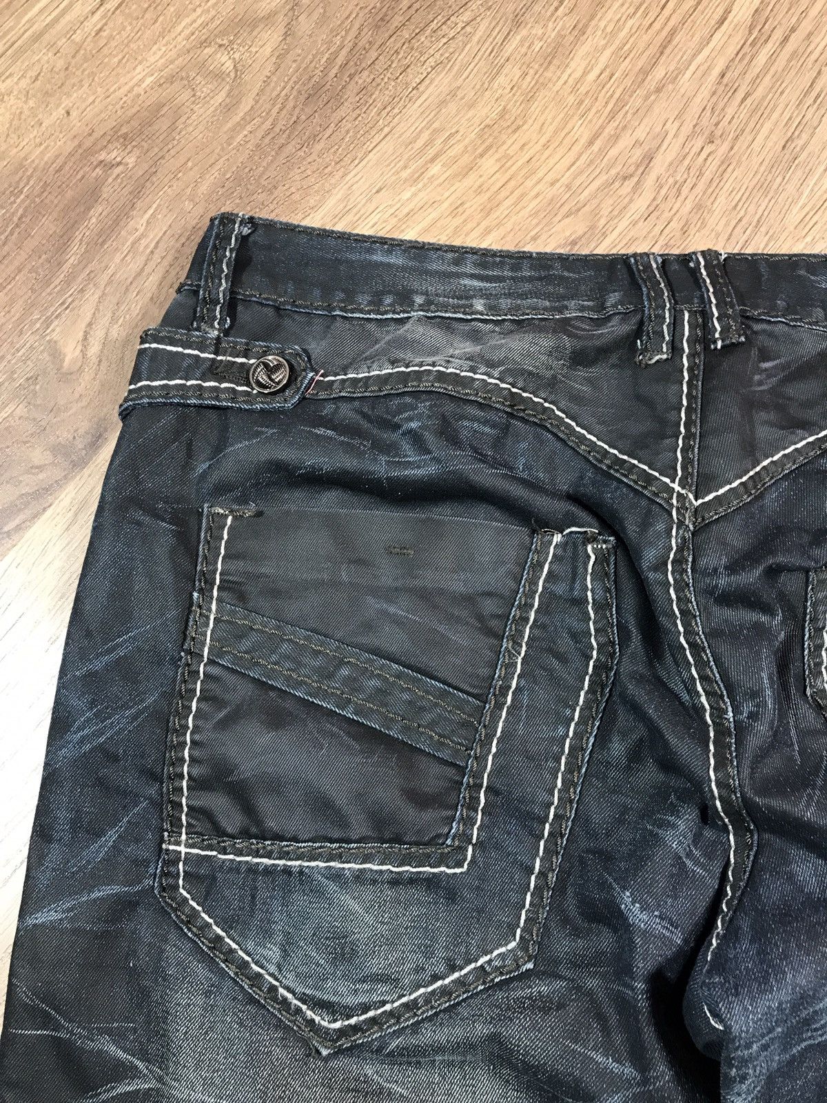Vintage Vintage Kosmo Lupo Distressed Denim Pants Size US 38 / EU 54 - 11 Thumbnail
