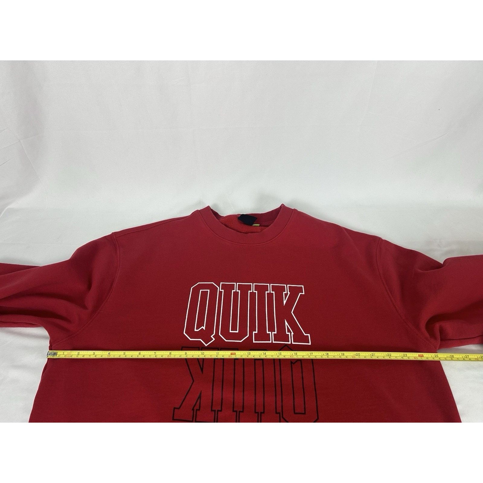 Quiksilver Quiksilver Men's Crew Neck Red Sweatshirt Style GRIFFIN XL Size US XL / EU 56 / 4 - 5 Thumbnail